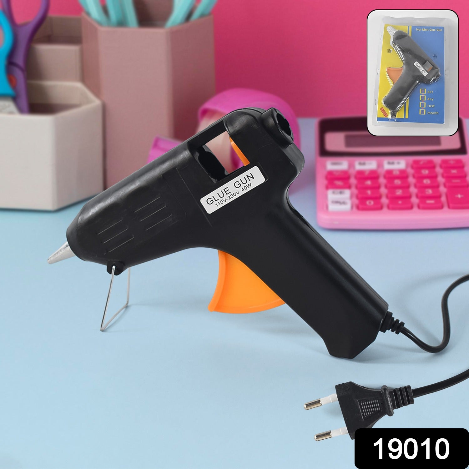 Professional Hot Melt Glue Gun with Rapid Heating and Quick Melt Glue Gun For Multiuser (40W) - Shivani Jaswal Professional Hot Melt Glue Gun with Rapid Heating and Quick Melt Glue Gun For Multiuser (40W)