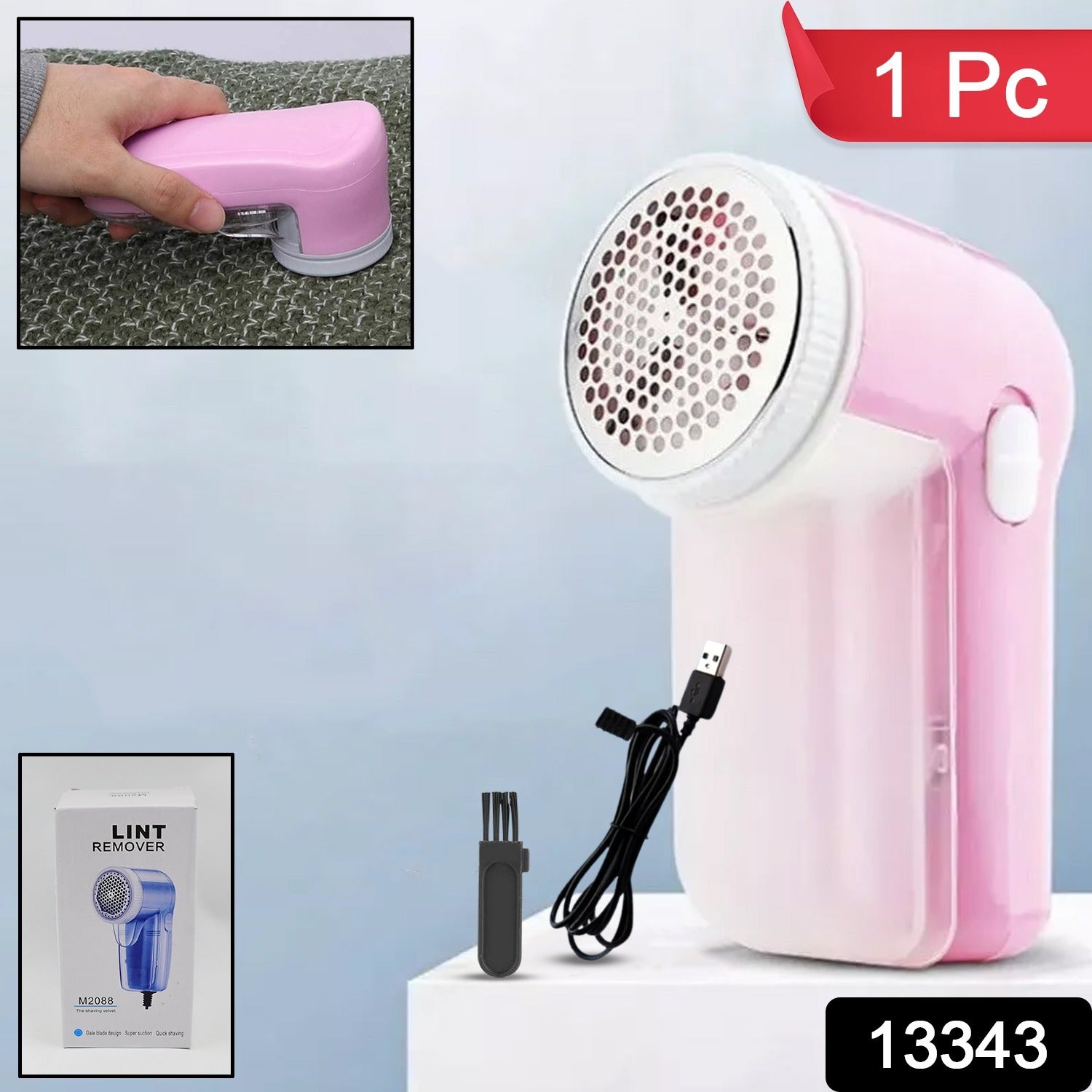 Creative Mind Lint Remover For All Woolens Sweaters, Blankets, Jackets (1 Pc / With Cleaning Brush) - Shivani Jaswal Creative Mind Lint Remover For All Woolens Sweaters, Blankets, Jackets (1 Pc / With Cleaning Brush)