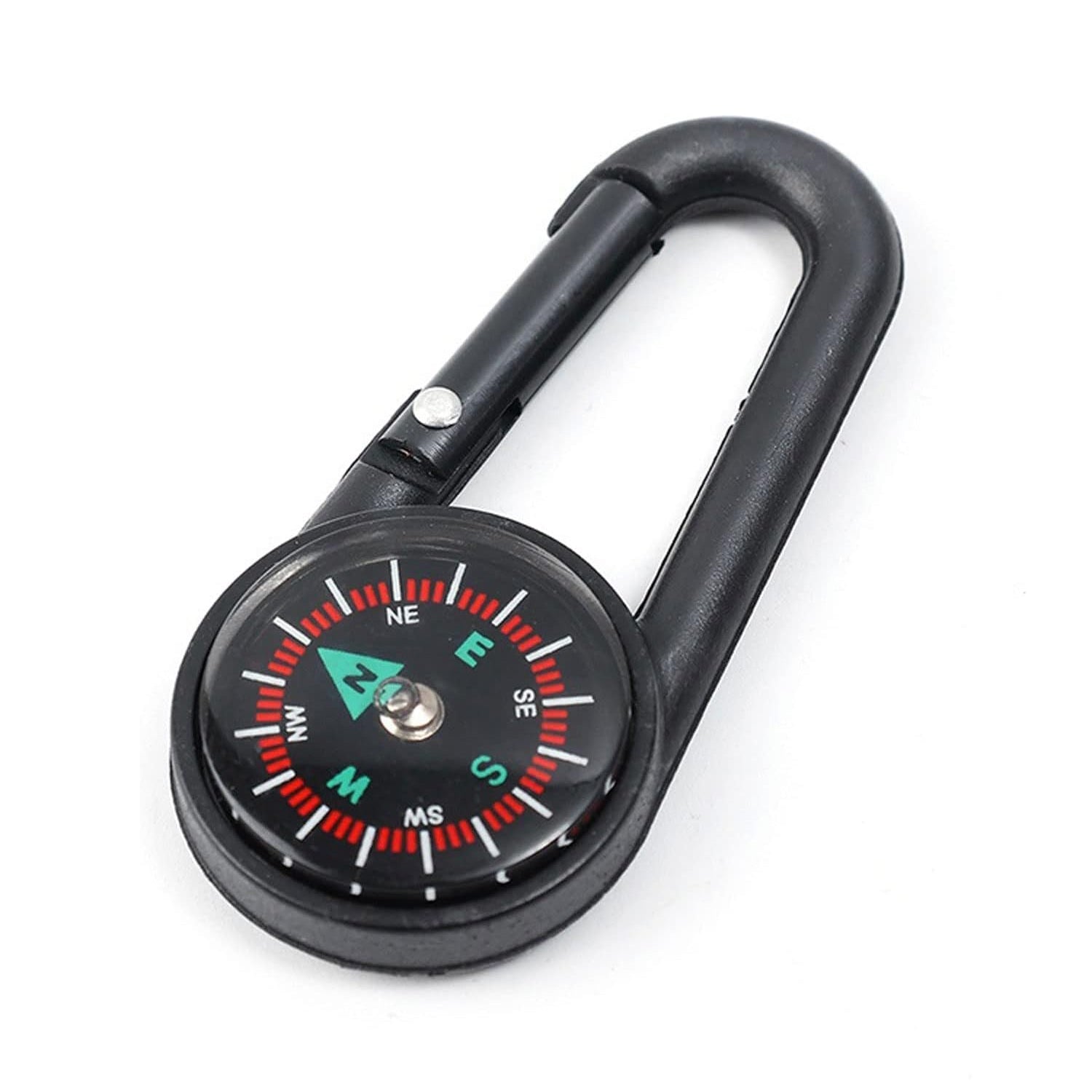 Clip Snap Hook Mini Compass (1 Pc / Mix Design) - Shivani Jaswal Clip Snap Hook Mini Compass (1 Pc / Mix Design)