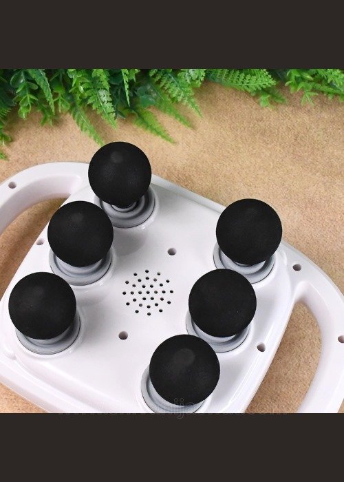 6 Heads Massage Machine for Pain Relief – Deep Tissue Massager - Shivani Jaswal Massage Machine for Pain Relief