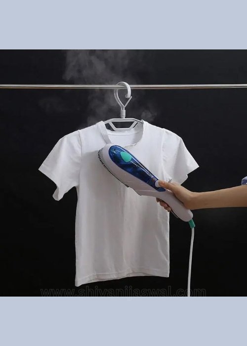 Portable Steam Ironing Machine – Handheld Garment Steamer (1 Set) - Shivani Jaswal Portable Steam Ironing Machine