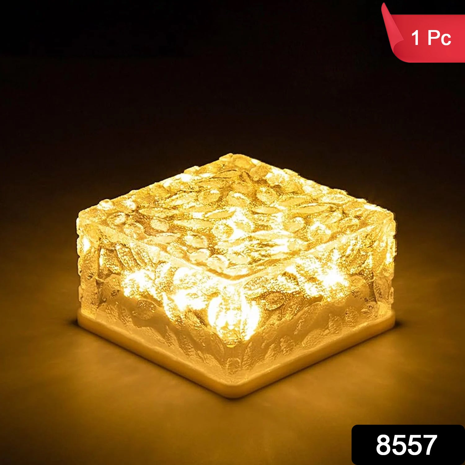 Solar Ice Cube Garden Light for Pathways & Christmas Decor - Shivani Jaswal Solar Ice Cube Garden Light for Pathways & Christmas Decor