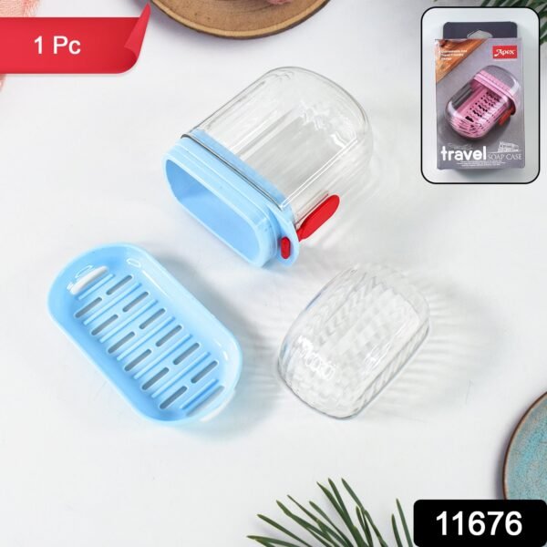 Apex Unbreakable Travel Soap Case with Secure Lock (1 Pc)