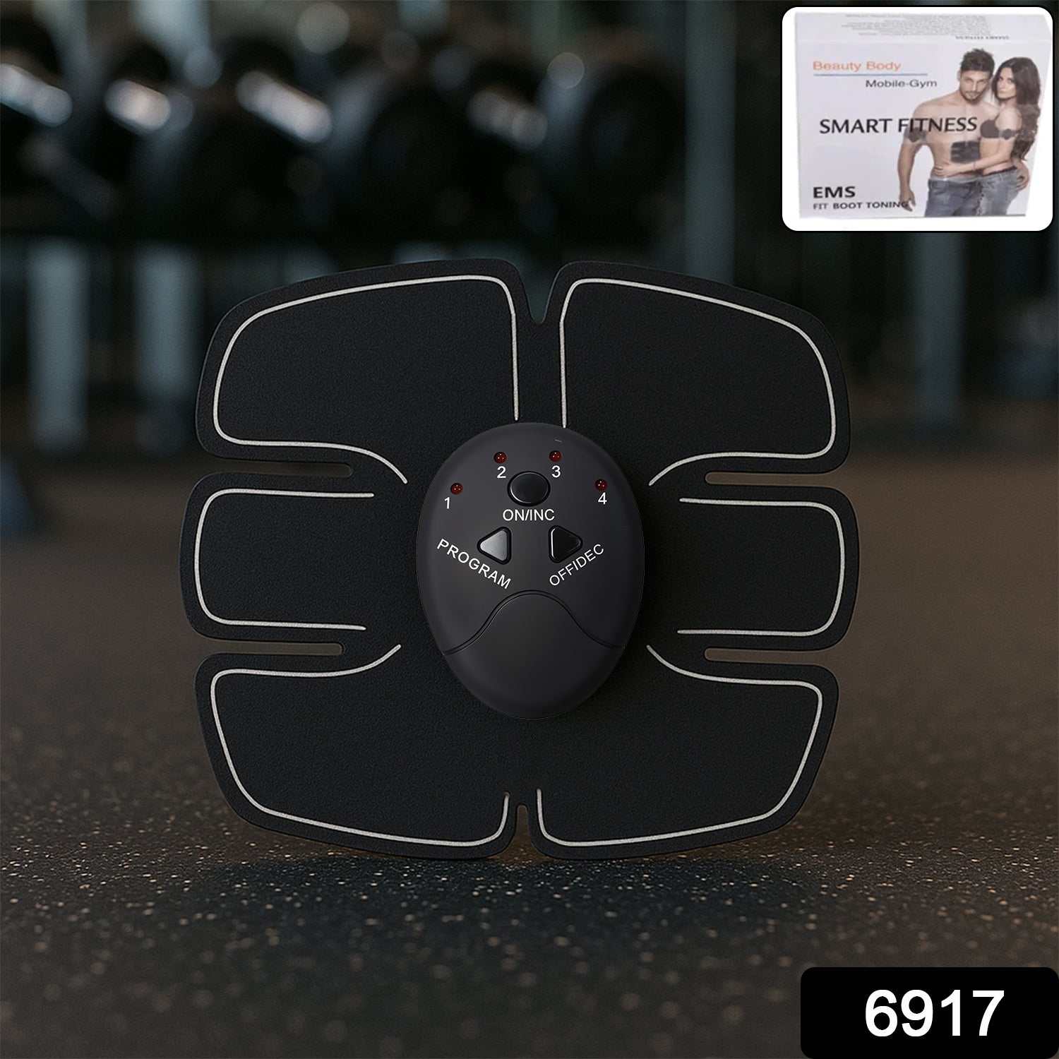 Wireless 6-Pack Abs Stimulator – Rechargeable Vibrating Muscle Exerciser & Body Massager for Abdominal Training - Shivani Jaswal Wireless 6-Pack Abs Stimulator – Rechargeable Vibrating Muscle Exerciser & Body Massager for Abdominal Training