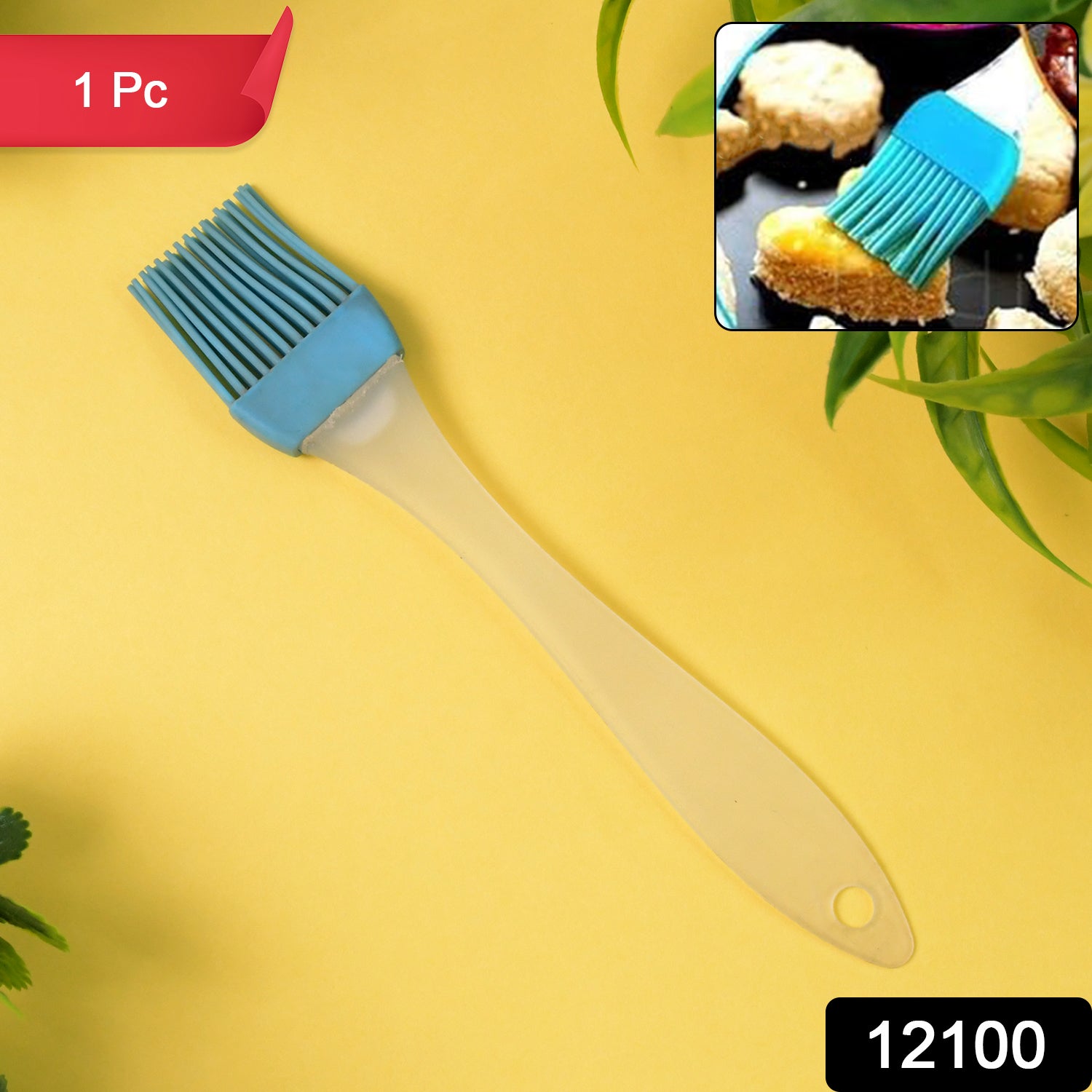 Silicone Pastry Brush, Special Brush for Kitchen Use (1 Pc) - Shivani Jaswal Silicone Pastry Brush, Special Brush for Kitchen Use (1 Pc)