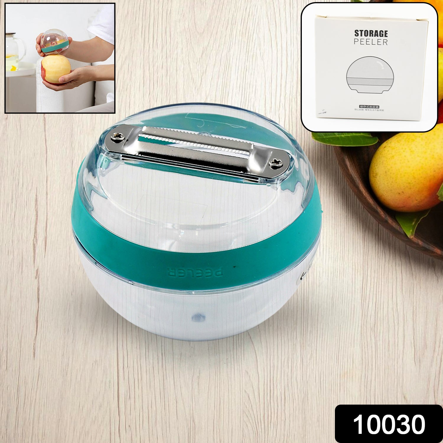 Multifunctional Round Peeler with Removable Storage – Washable Vegetable & Fruit Peeler for Kitchen (1 Pc / Mix Color) - Shivani Jaswal Multifunctional Round Peeler with Removable Storage – Washable Vegetable & Fruit Peeler for Kitchen (1 Pc / Mix Color)