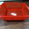 Plastic Kitchen Medium Size Vegetables and Fruits Washing Basket Dish Rack Multipurpose Organizers