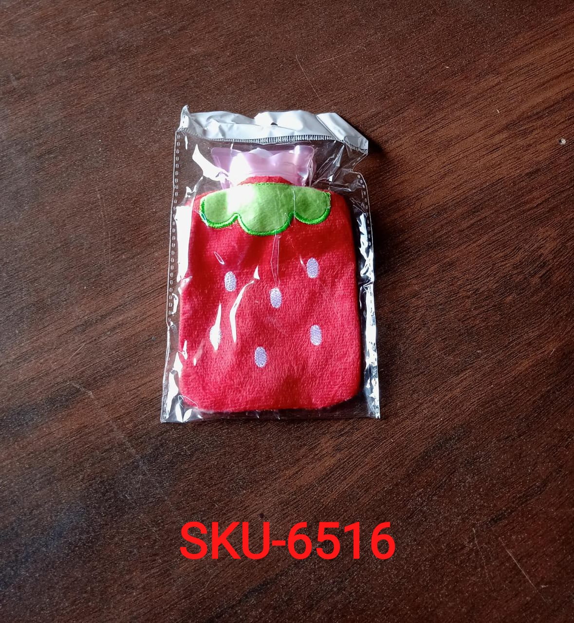 Strawberry Design Relief: Mini Hot Water Bag for Neck & Shoulders - Shivani Jaswal Strawberry Design Relief: Mini Hot Water Bag for Neck & Shoulders