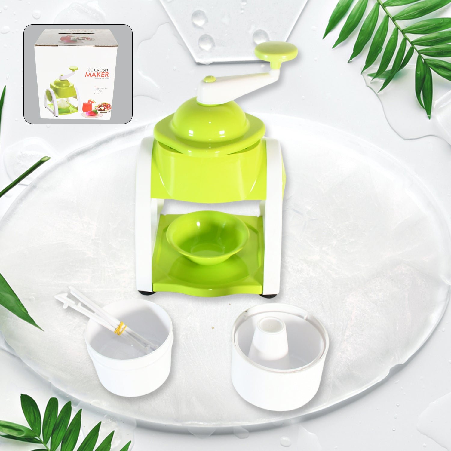 Miracle Small Plastic Ice Gola Maker Ice snowmaker Machine | Ice Crusher | Indoor Outdoor Manual With Steel Blade & Anti slip Grip (1 Pc) - Shivani Jaswal Miracle Small Plastic Ice Gola Maker Ice snowmaker Machine | Ice Crusher | Indoor Outdoor Manual With Steel Blade & Anti slip Grip (1 Pc)