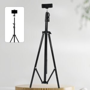 Professional Tripod for DSLR Photography (Max Height 178cm, Multi-Head, Folding)