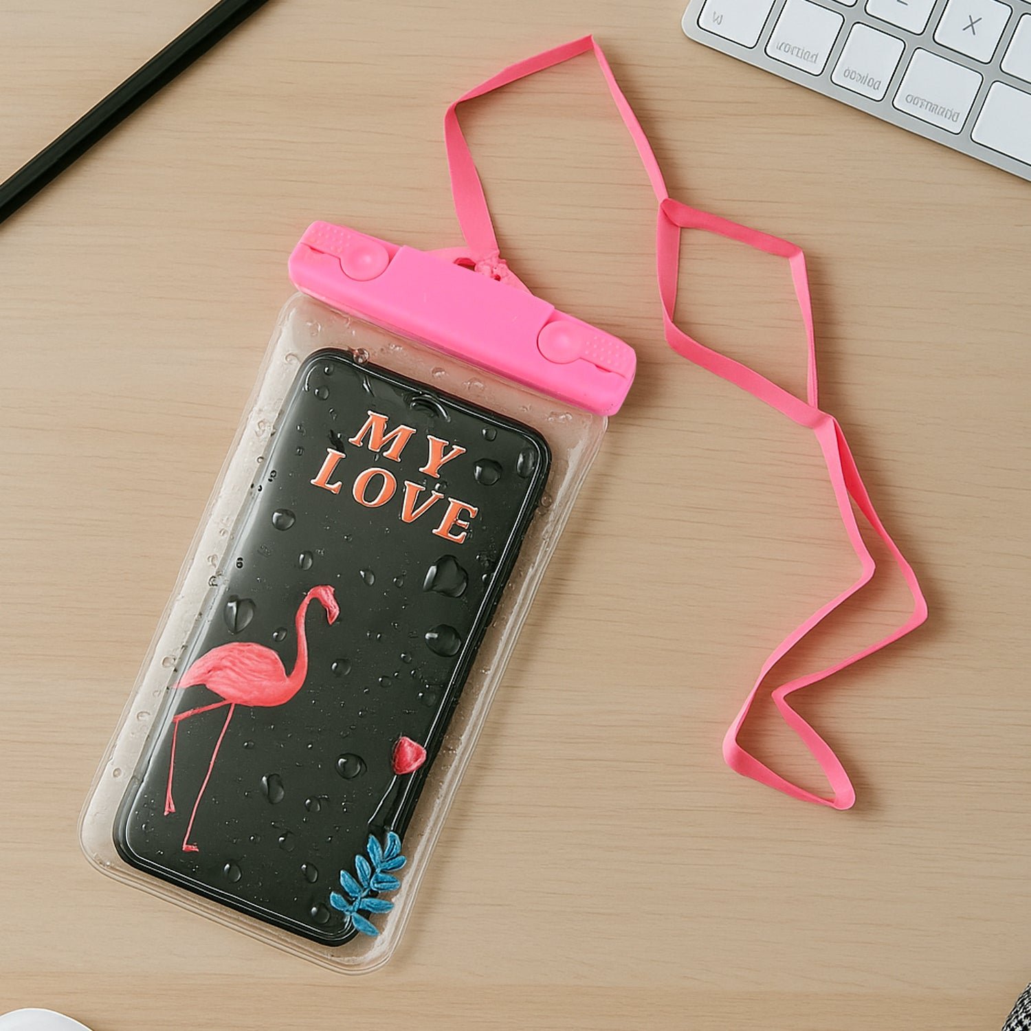 Mobile Cover Pouch Transparent Waterproof Sealed Plastic Smartphone Protective Pouch Cover/Bag for All Mobile Phones - Shivani Jaswal Mobile Cover Pouch Transparent Waterproof Sealed Plastic Smartphone Protective Pouch Cover/Bag for All Mobile Phones