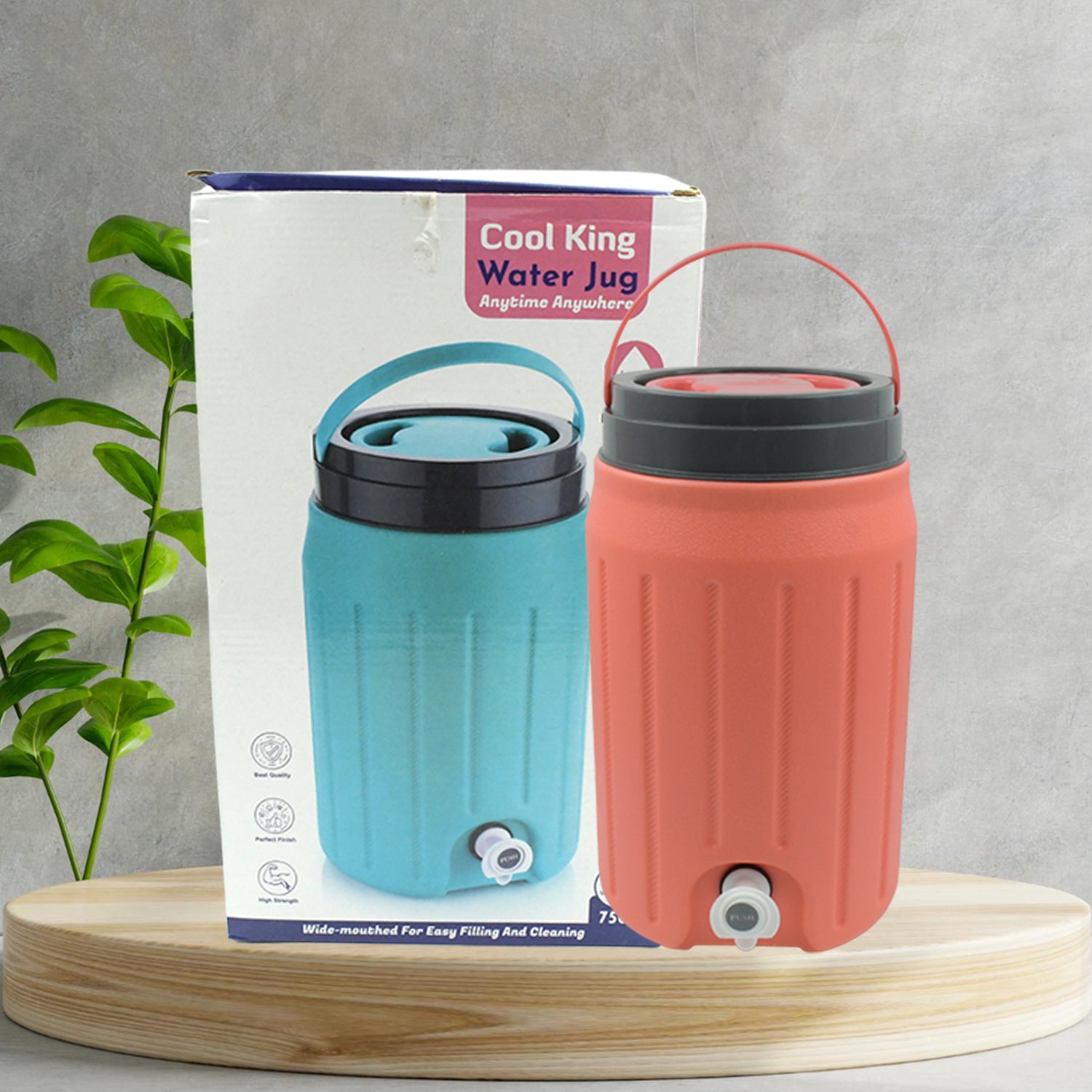 Insulated Water Jug with Tap (12000ml): Leakproof, Travel Cooler - Shivani Jaswal Insulated Water Jug with Tap (12000ml): Leakproof, Travel Cooler