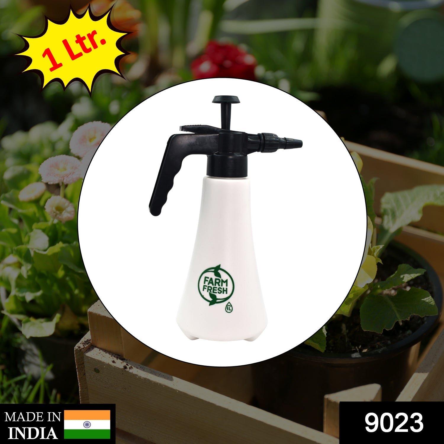 1 litre Garden Sprayer used in all kinds of garden and park for sprinkling and showering purposes. - Shivani Jaswal 1 litre Garden Sprayer used in all kinds of garden and park for sprinkling and showering purposes.