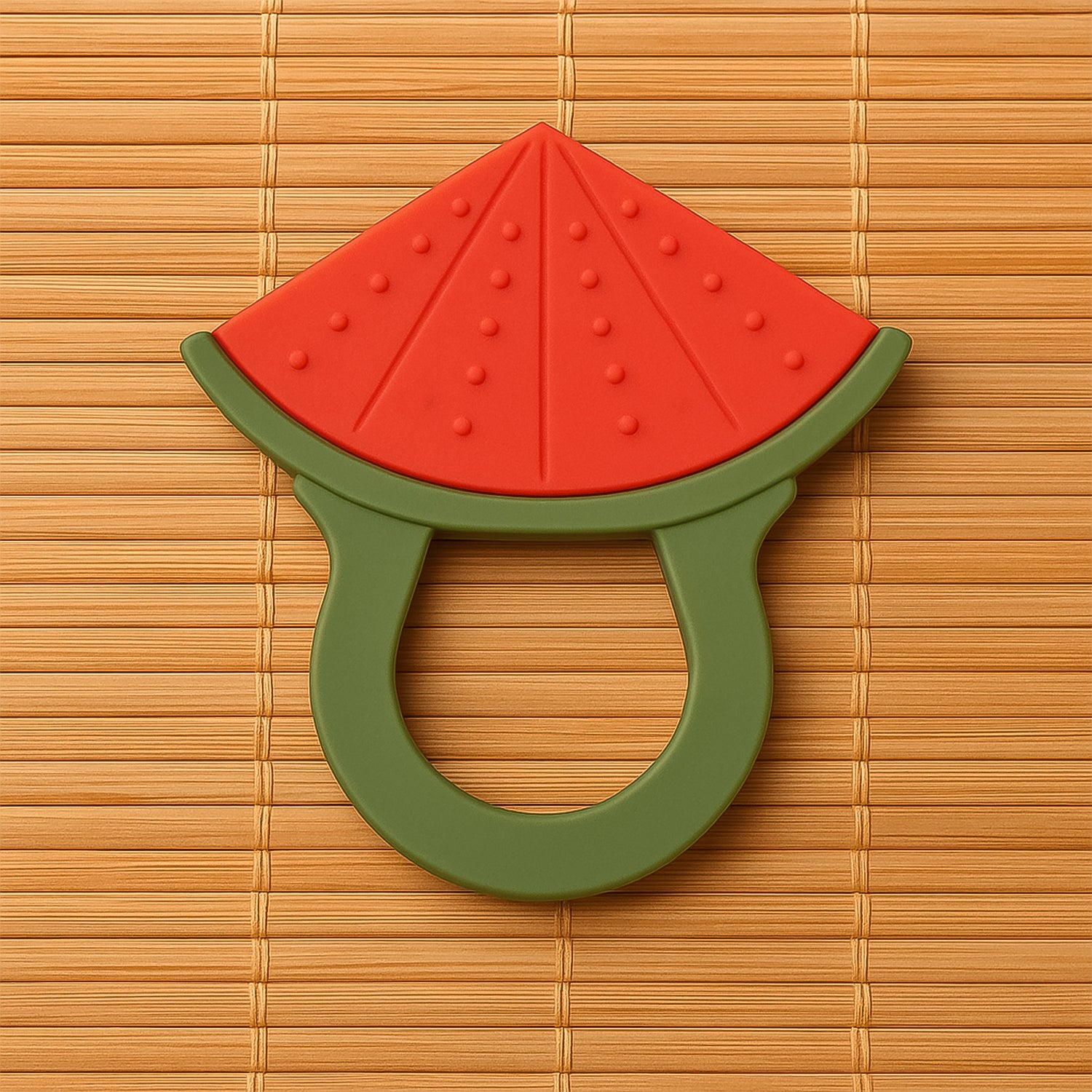 Baby Silicone Teether (1 Pc): Food Grade, Non-Toxic, Teething Relief (3 Months+) - Shivani Jaswal Baby Silicone Teether (1 Pc): Food Grade, Non-Toxic, Teething Relief (3 Months+)