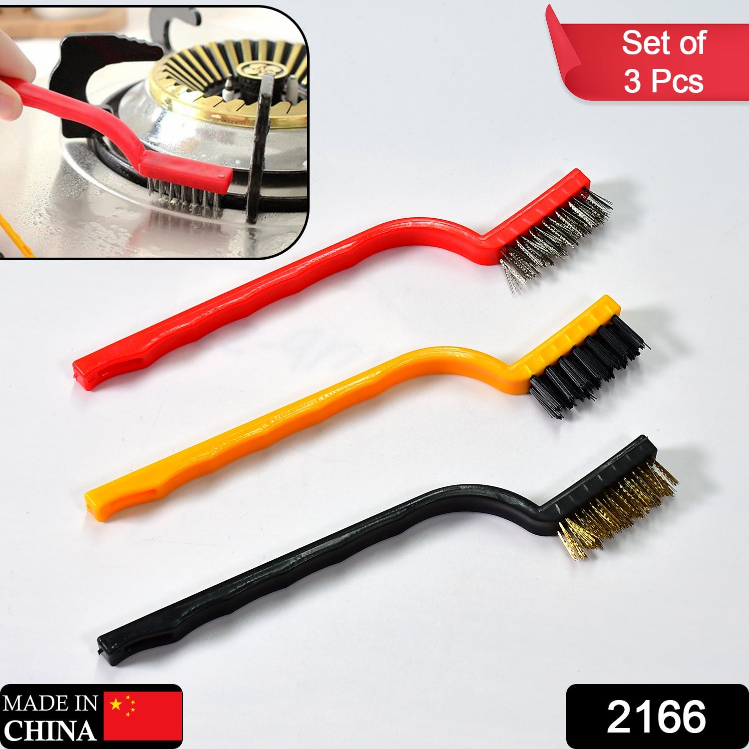 3-Piece Mini Wire Brush Set: Tackle Tough Cleaning Jobs (Multi-Material) - Shivani Jaswal 3-Piece Mini Wire Brush Set: Tackle Tough Cleaning Jobs (Multi-Material)