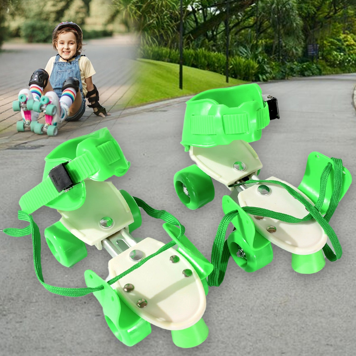 Roller Skates for Kids, Very Adjustable & Comfortable to Use / Roller Skate, Skating / (Pair of 1) - Shivani Jaswal Roller Skates for Kids, Very Adjustable & Comfortable to Use / Roller Skate, Skating / (Pair of 1)ÂÂ