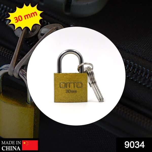 30 Mm Lock N Key Used For Security Purposes In Important Places.