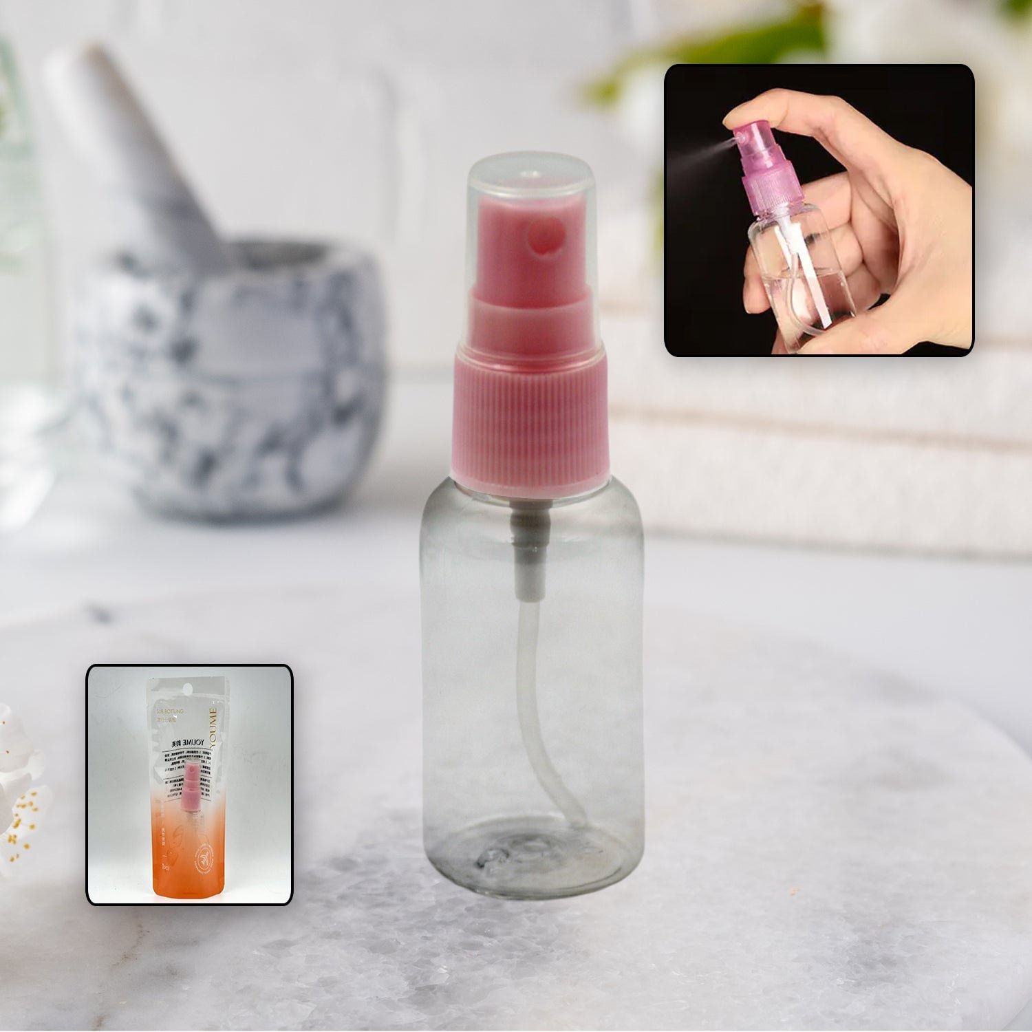 Perfume Make-Up Water Portable Spray Bottle, Empty Spray Bottle Refillable Fine, Perfume For Sanitizer Travel Beauty Makeup Perfume filler (1 Pc) - Shivani Jaswal Perfume Make-Up Water Portable Spray Bottle, Empty Spray Bottle Refillable Fine, Perfume For Sanitizer Travel Beauty Makeup Perfume filler (1 Pc)