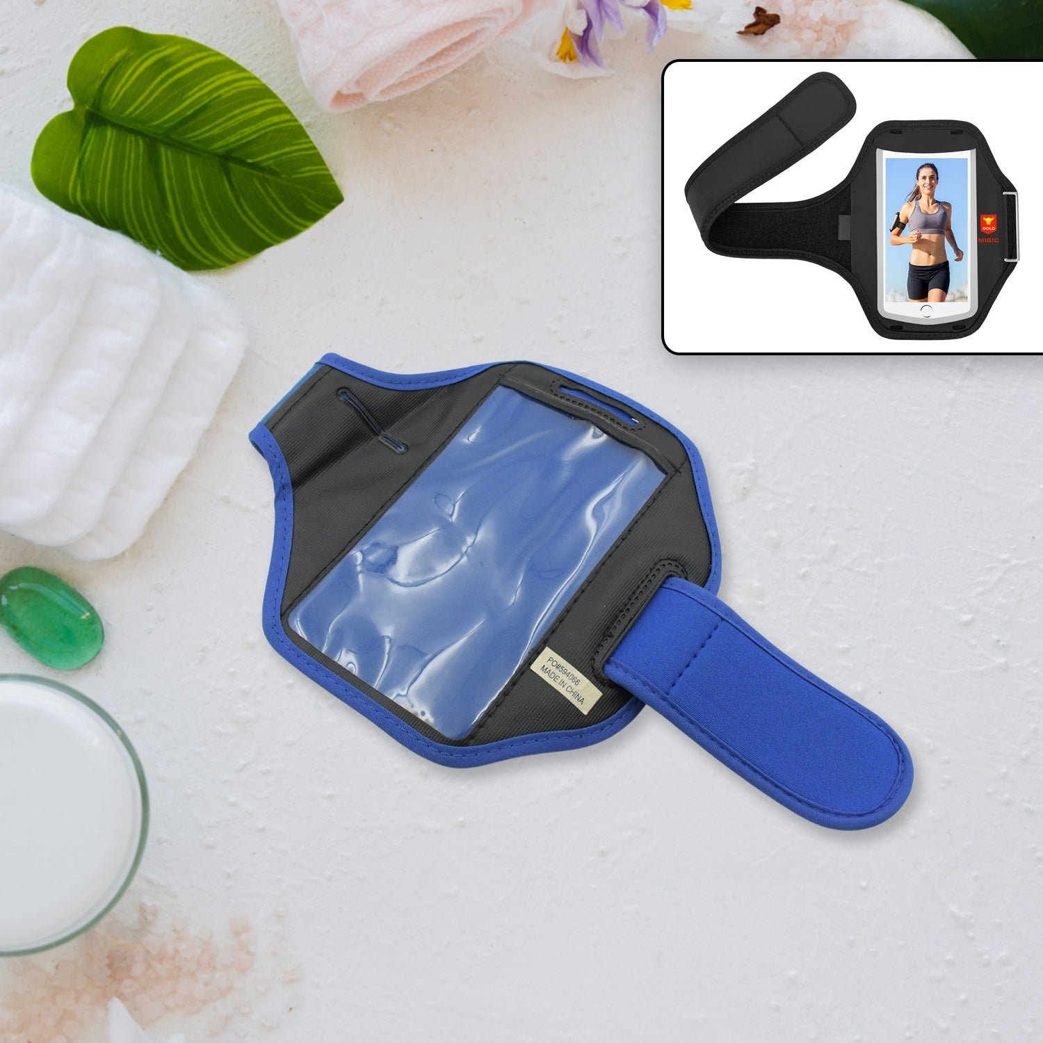 Sports Wrist Bag – Running Armband Phone Holder (1 Pc) - Shivani Jaswal Sports Wrist Bag – Running Armband Phone Holder (1 Pc)