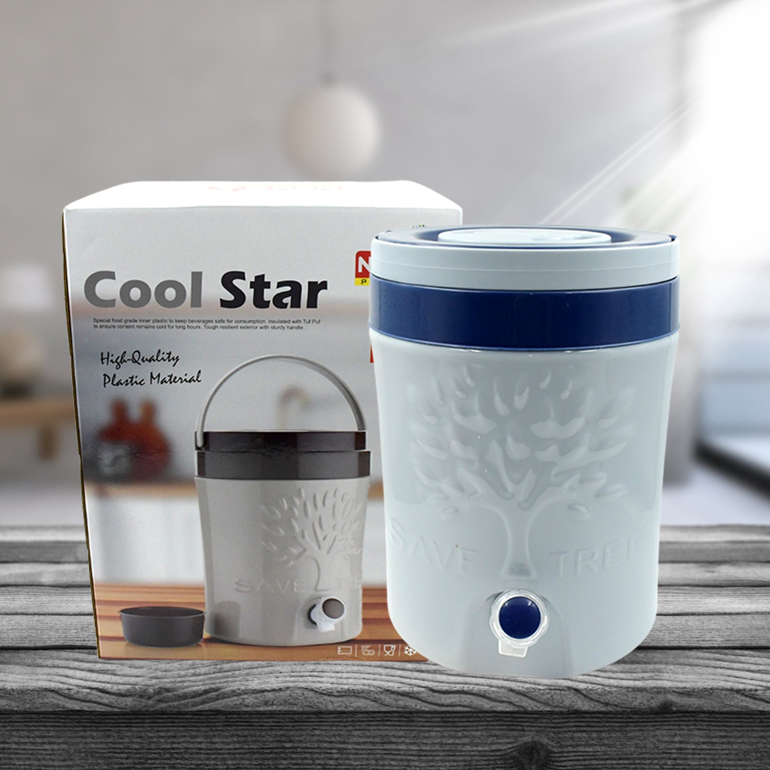 Insulated Water Jug with Tap (12000ml): Leakproof, Travel Cooler - Shivani Jaswal Insulated Water Jug with Tap (12000ml): Leakproof, Travel Cooler
