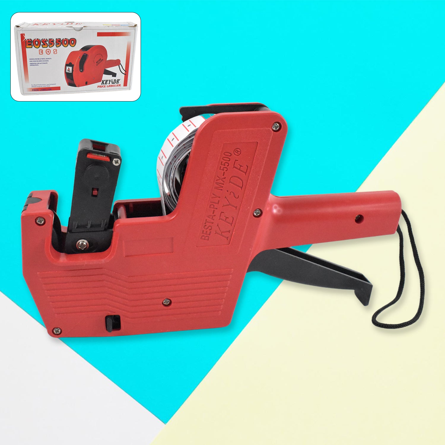 Handheld 8-Digit Plastic Price Tag Gun – Ideal for Retail & Market Price Tagging - Shivani Jaswal Handheld 8-Digit Plastic Price Tag Gun – Ideal for Retail & Market Price Tagging