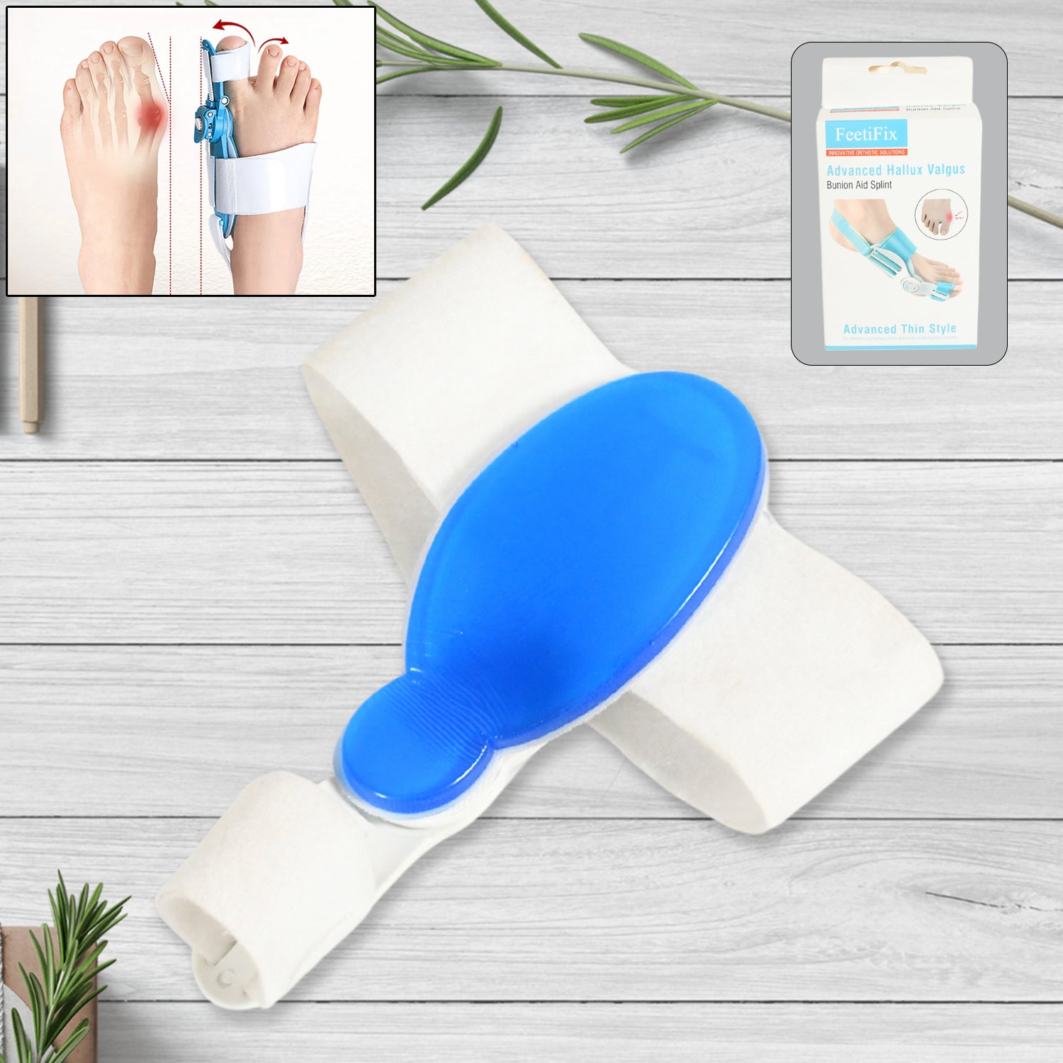 Adjustable Bunion Support Splint – Hallux Valgus Corrector for Men & Women - Shivani Jaswal Adjustable Bunion Support Splint – Hallux Valgus Corrector for Men & Women