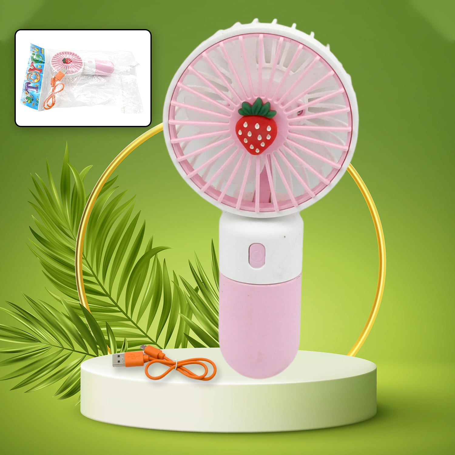 Portable Small Electric Fan Handheld, Rechargeable Mini Student Handheld Dormitory Class Personal Fan - Shivani Jaswal Portable Small Electric Fan Handheld, Rechargeable Mini Student Handheld Dormitory Class Personal Fan