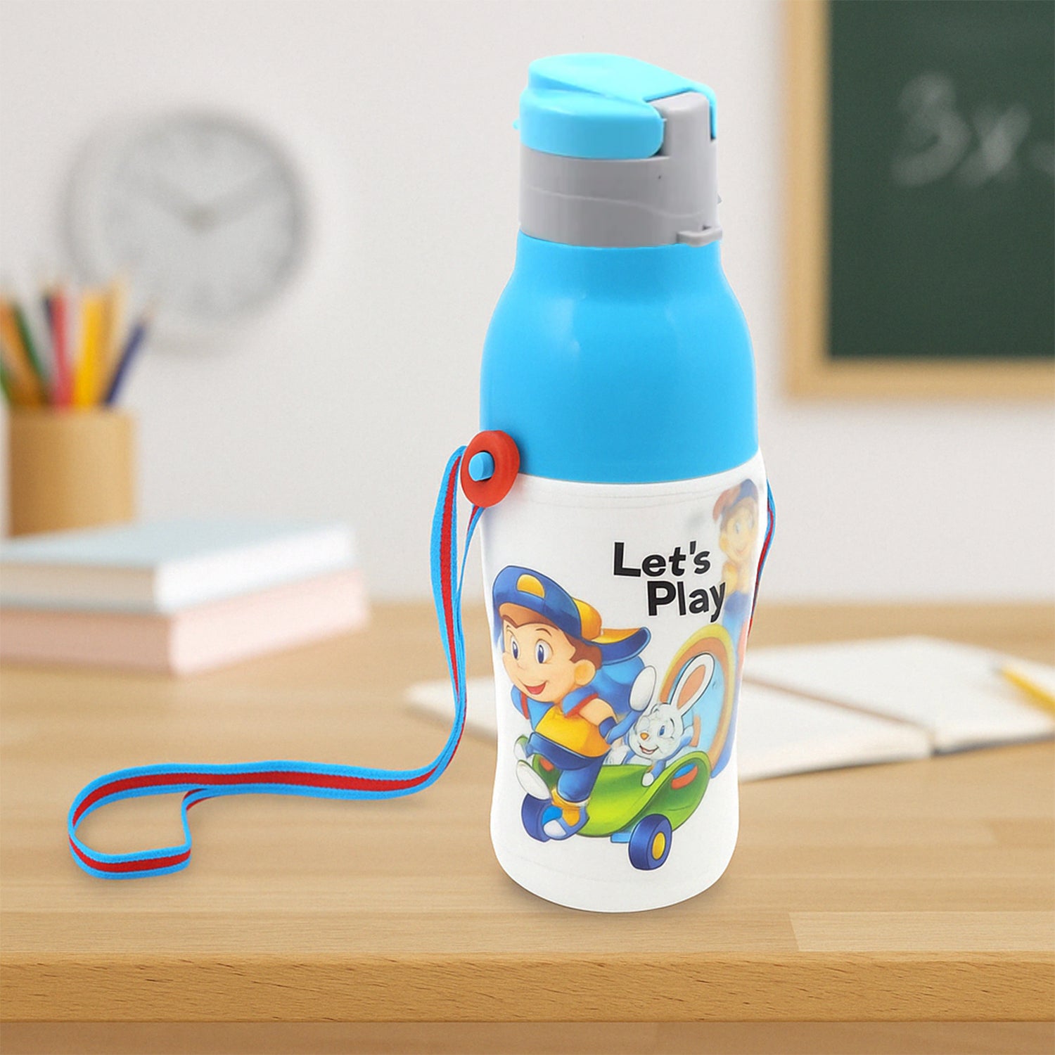 900ml Insulated Water Bottle with Dori & Straw: Leakproof, BPA-Free, Sports Bottle - Shivani Jaswal 900ml Insulated Water Bottle with Dori & Straw: Leakproof, BPA-Free, Sports Bottle