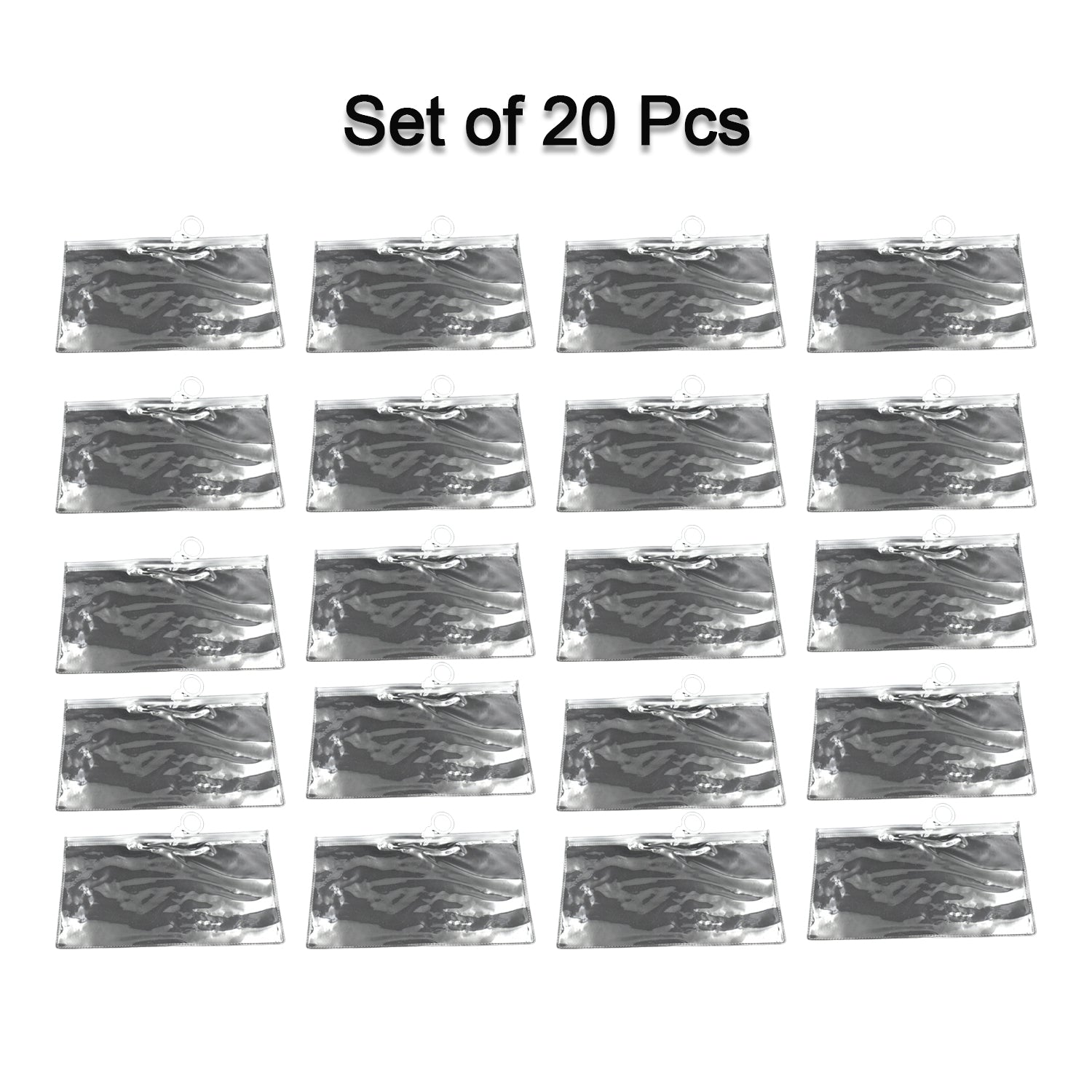 20 Pc Transparent Pouch For Carrying Stationary Stuffs And All By The Students. - Shivani Jaswal 20 Pc Transparent Pouch For Carrying Stationary Stuffs And All By The Students.
