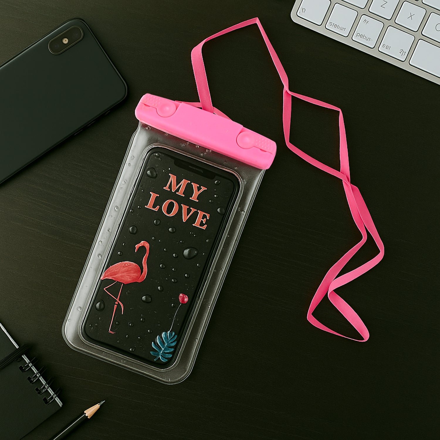 Mobile Cover Pouch Transparent Waterproof Sealed Plastic Smartphone Protective Pouch Cover/Bag for All Mobile Phones - Shivani Jaswal Mobile Cover Pouch Transparent Waterproof Sealed Plastic Smartphone Protective Pouch Cover/Bag for All Mobile Phones