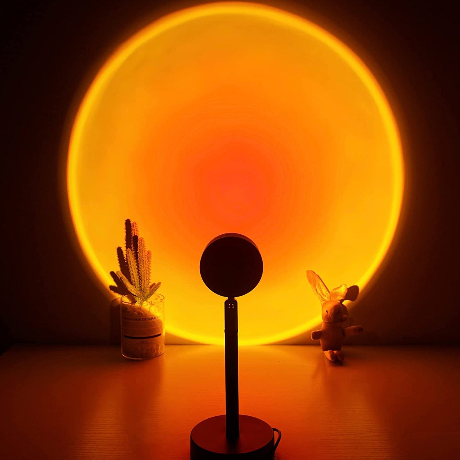 4 Colors Sunset Lamp, Sunset Projection Lamp LED Night Lights - Shivani Jaswal 4 Colors Sunset Lamp, Sunset Projection Lamp LED Night Lights