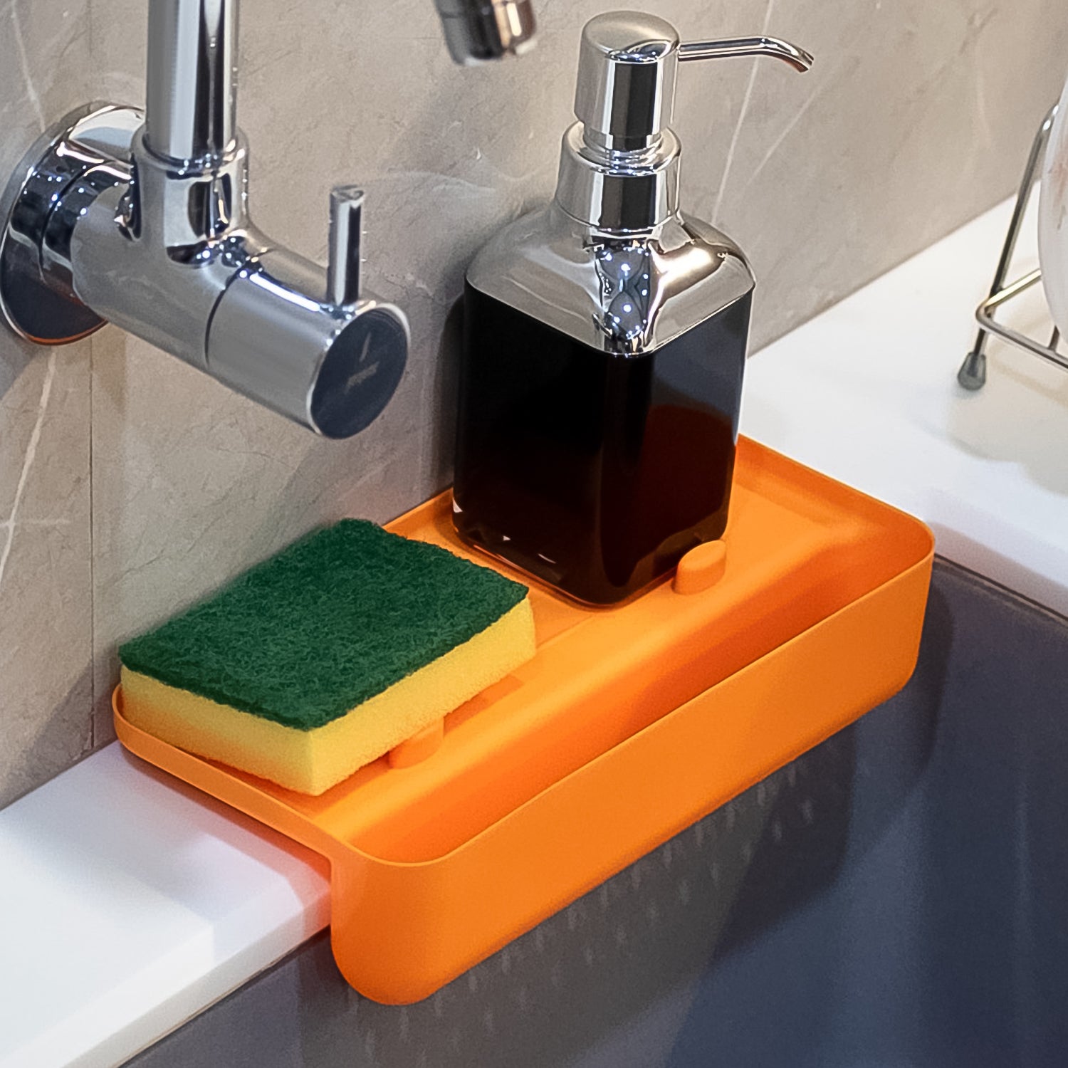 MULTI FUNCTIONAL DRAINER SHELF SINK STORAGE HOLDER Sink Colander Strainer Basket (1 Pc) - Shivani Jaswal MULTI FUNCTIONAL DRAINER SHELF SINK STORAGE HOLDER Sink Colander Strainer Basket (1 Pc)