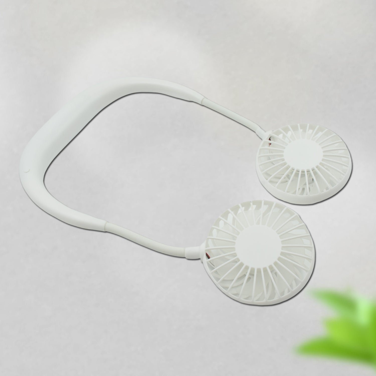 USB Rechargeable Wearable Neckband Fan - Shivani Jaswal USB Rechargeable Wearable Neckband Fan