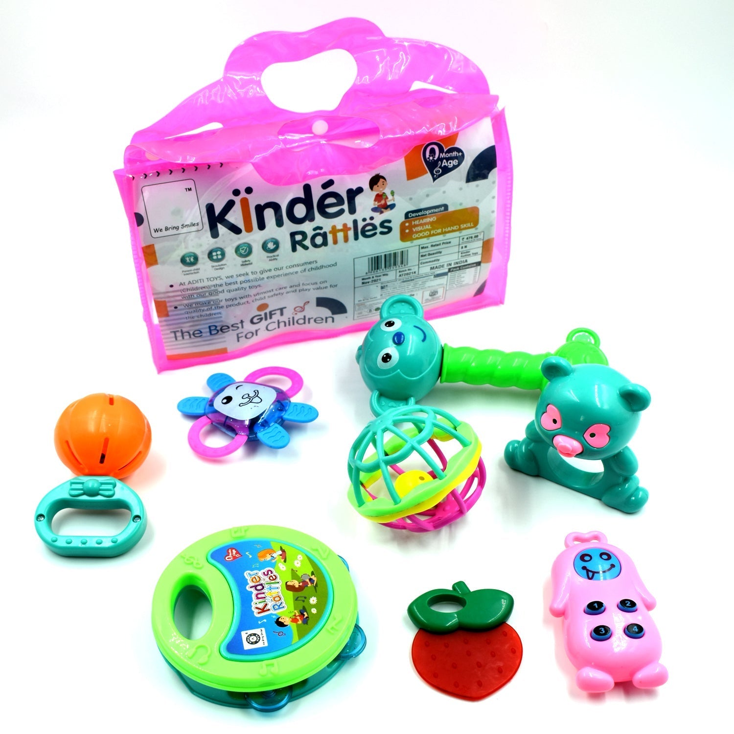 AT37 Rattles Baby Toy and game for kids for playing and enjoying purposes. - Shivani Jaswal AT37 Rattles Baby Toy and game for kids for playing and enjoying purposes.