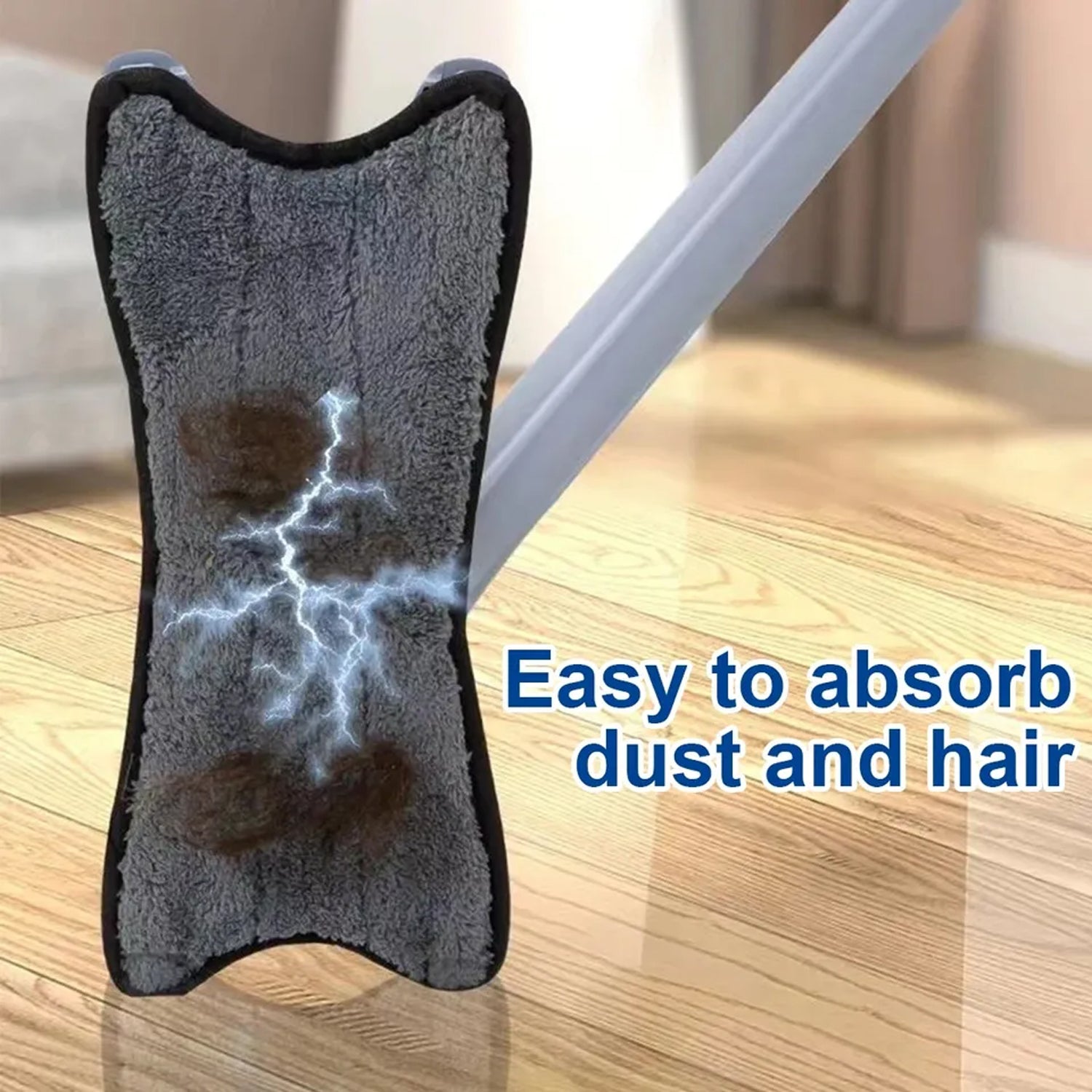 Adjustable 360° Flat Hand Mop: Floors, Walls, Ceilings (Easy Squeeze) - Shivani Jaswal Adjustable 360° Flat Hand Mop: Floors, Walls, Ceilings (Easy Squeeze)