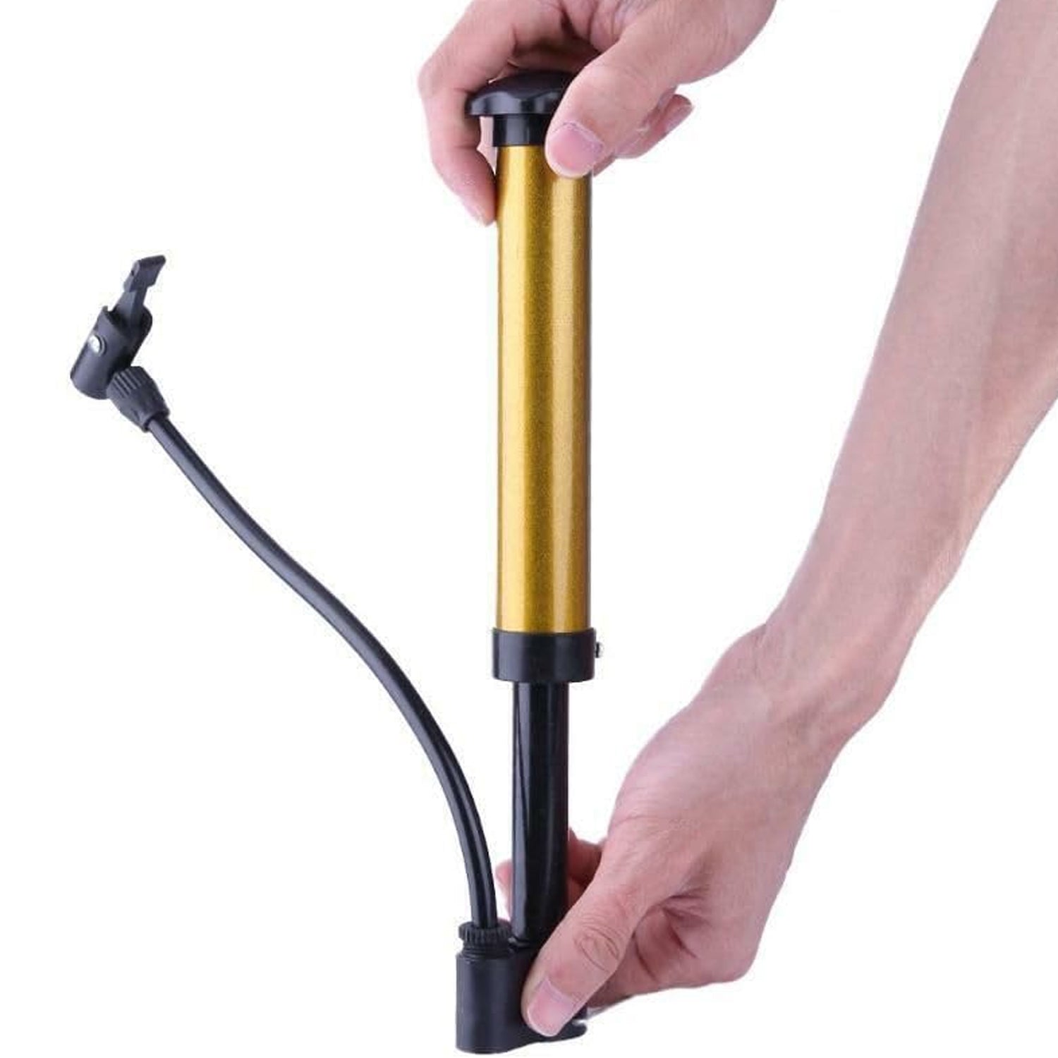 Hand Air Ball Pump – Portable Metal Inflator for Basketball, Soccer & More - Shivani Jaswal Hand Air Ball Pump – Portable Metal Inflator for Basketball, Soccer & More