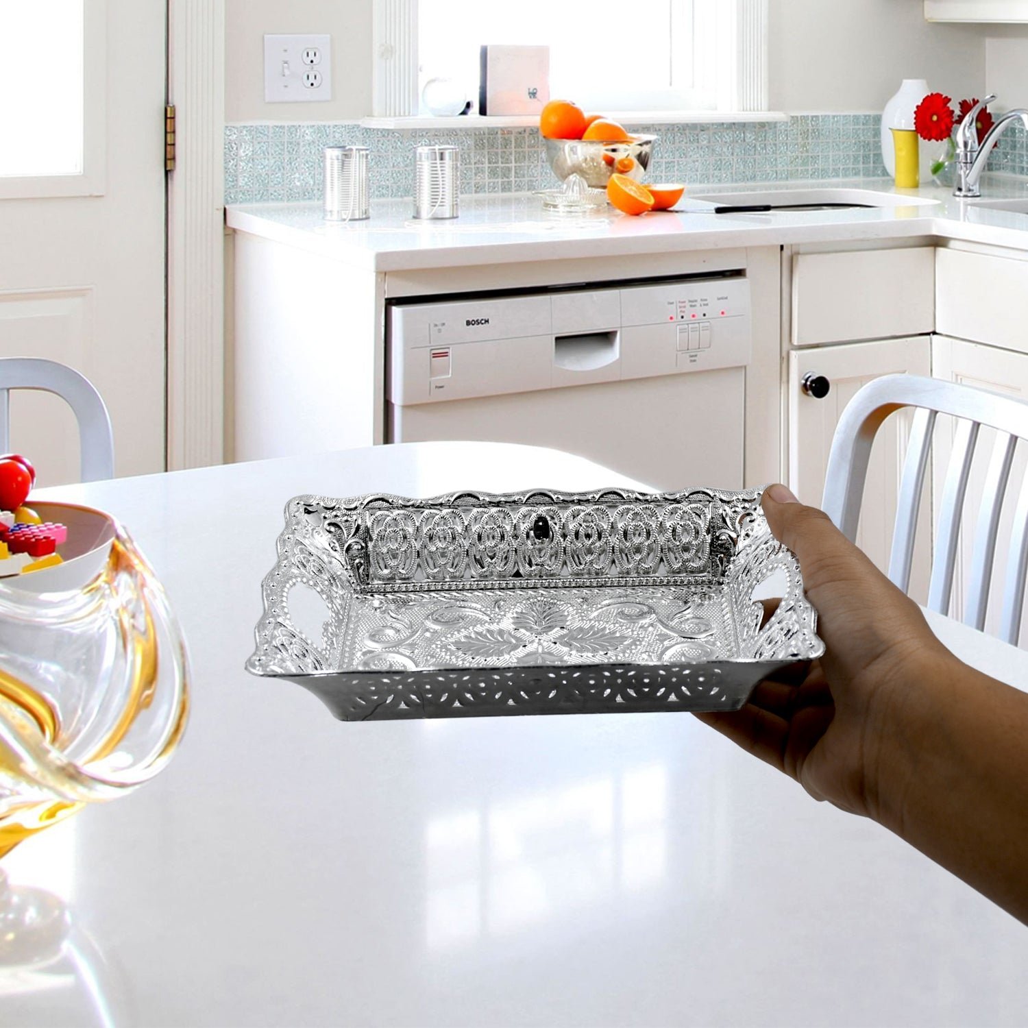 Decorative Mukhwas & Dry Fruit Serving Tray – Fancy Candy Plate - Shivani Jaswal Decorative Mukhwas & Dry Fruit Serving Tray – Fancy Candy Plate