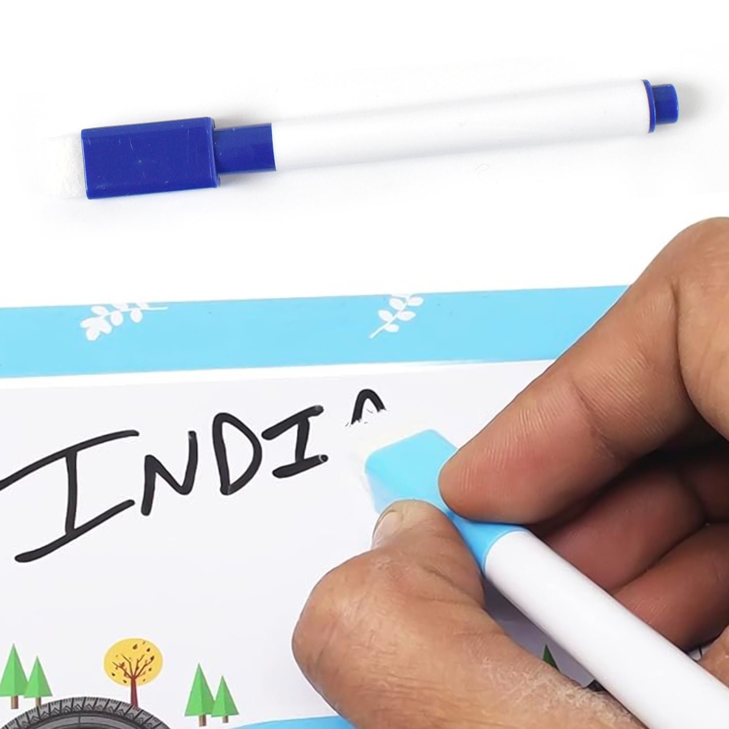 Cartoon Metal Compass Box for Kids with Stationery (6 Pc Set) - Shivani Jaswal Cartoon Metal Compass Box for Kids with Stationery (6 Pc Set)