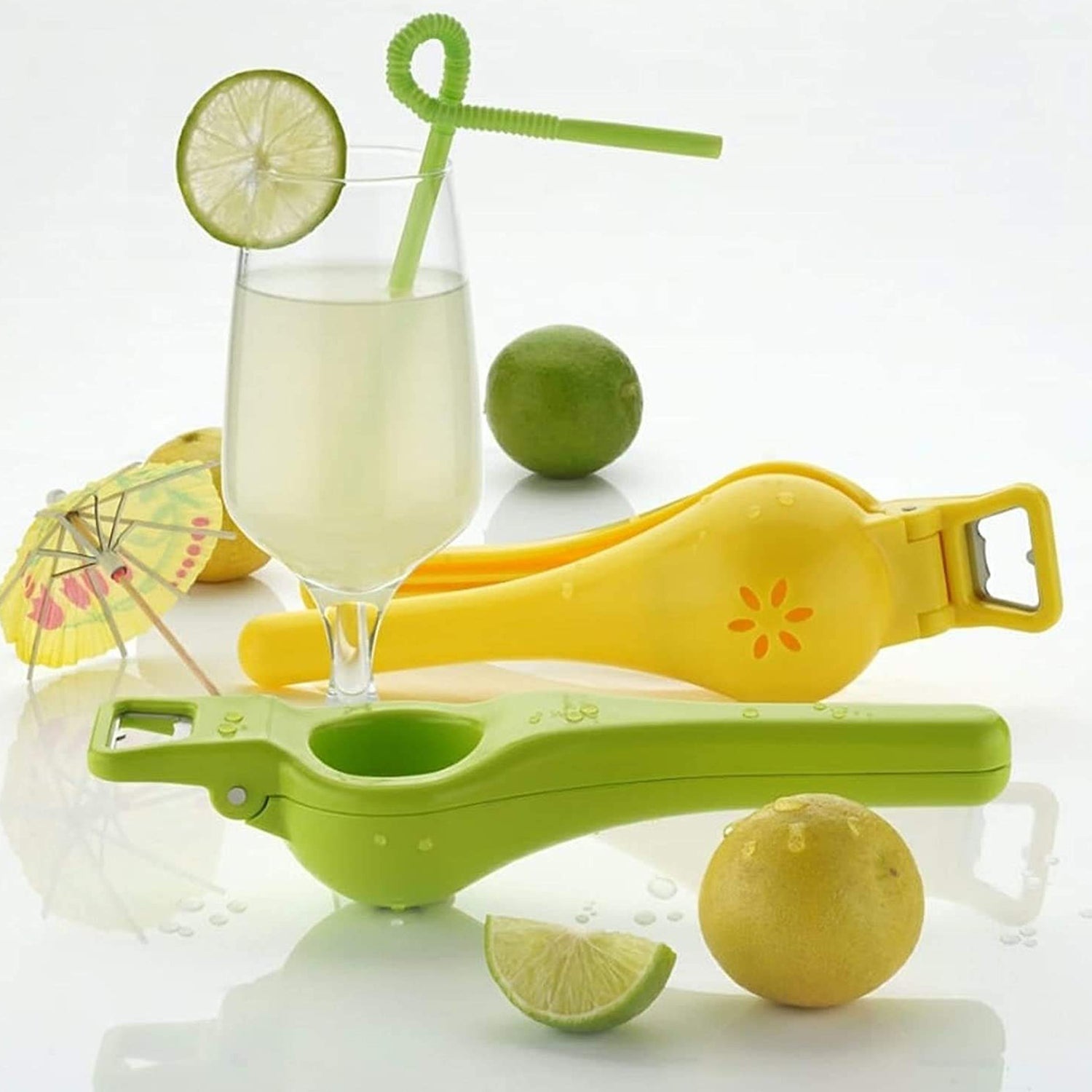 Kitchen 2 in 1 Unbreakable Lemon Squeezer and Bottle Opener (1 Pc) - Shivani Jaswal Kitchen 2 in 1 Unbreakable Lemon Squeezer and Bottle Opener (1 Pc)