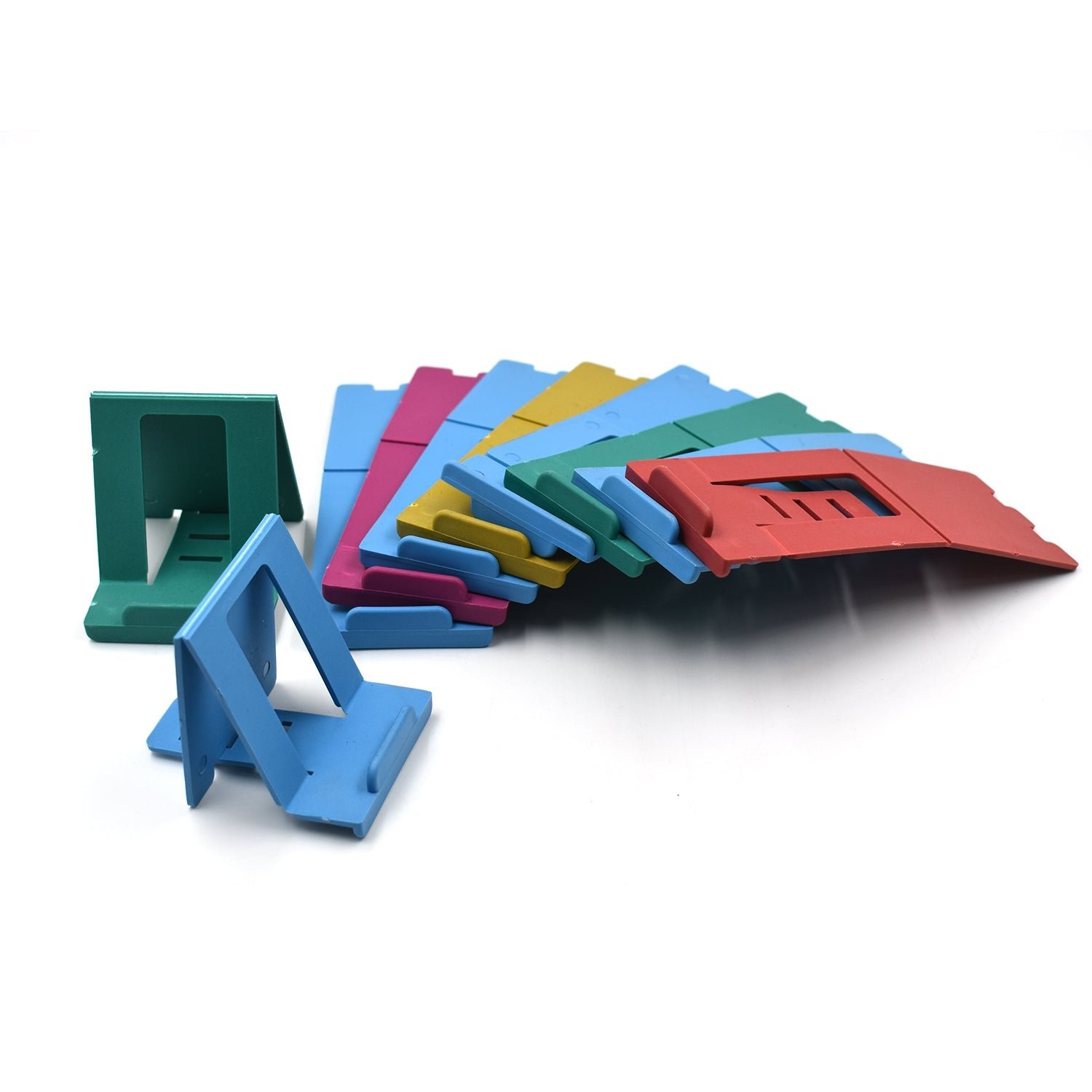 10 Pc Adjustable Mobile Stand used in all kinds of places including household and offices as a mobile supporting stand. - Shivani Jaswal 10 Pc Adjustable Mobile Stand used in all kinds of places including household and offices as a mobile supporting stand.