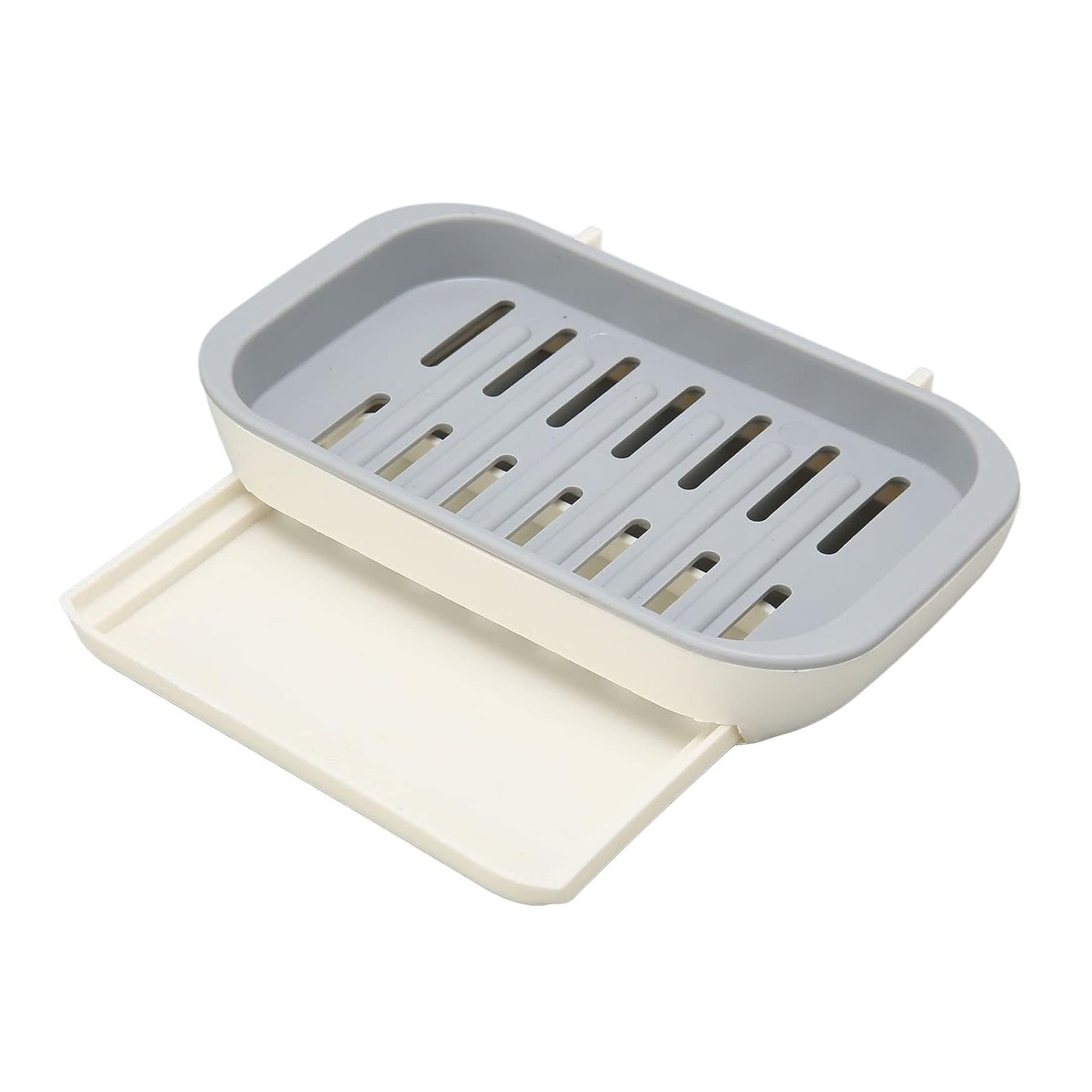 Bathroom Soap Holder, Soap Dish Container, Soap Case for Water Draining, Soap Holder Tray with Adhesive Sticker - Shivani Jaswal Bathroom Soap Holder, Soap Dish Container, Soap Case for Water Draining, Soap Holder Tray with Adhesive Sticker
