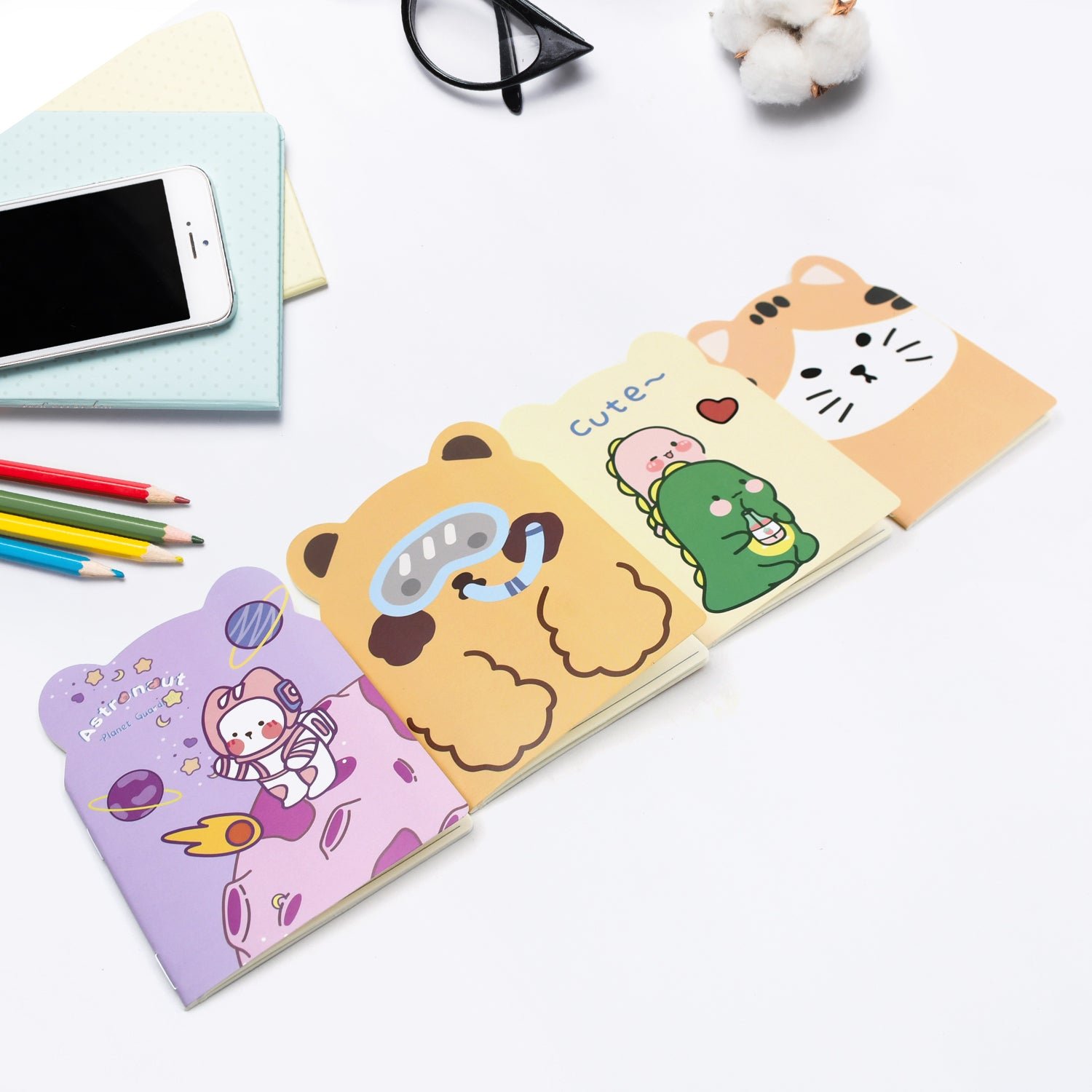 Cute Cartoon Journal Diary, Notebook for Women Men Memo Notepad Sketchbook 16 Pages Writing Journal for Journaling Notes Study School Work Boys Girls, Stationery (120x85MM / 1 Pc) - Shivani Jaswal Cute Cartoon Journal Diary, Notebook for Women Men Memo Notepad Sketchbook 16 Pages Writing Journal for Journaling Notes Study School Work Boys Girls, Stationery (120x85MM / 1 Pc)