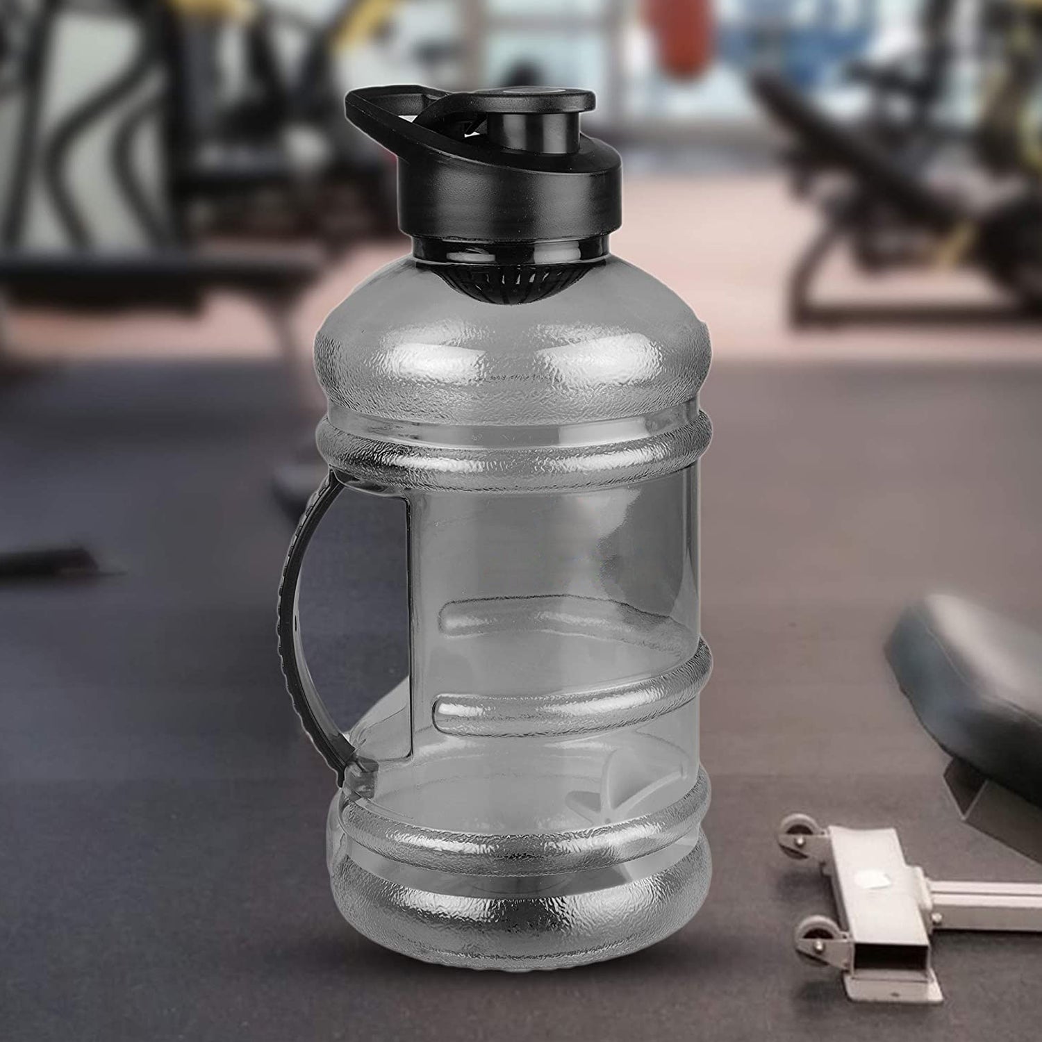 Sports Gym 1.5 Liters Gallon Water Bottle with Mixer and Strainer - Shivani Jaswal Sports Gym 1.5 Liters Gallon Water Bottle with Mixer and Strainer