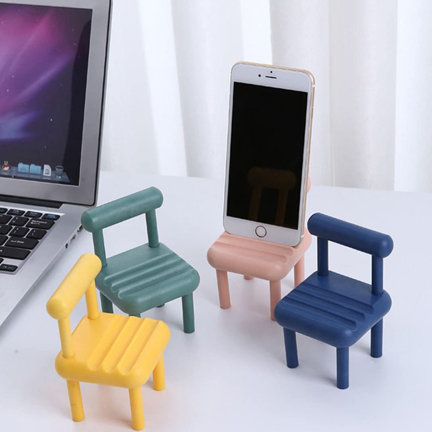 Mini Chair Phone Holder for All Mobile Phones (1 Pc) - Shivani Jaswal Mini Chair Phone Holder for All Mobile Phones (1 Pc)