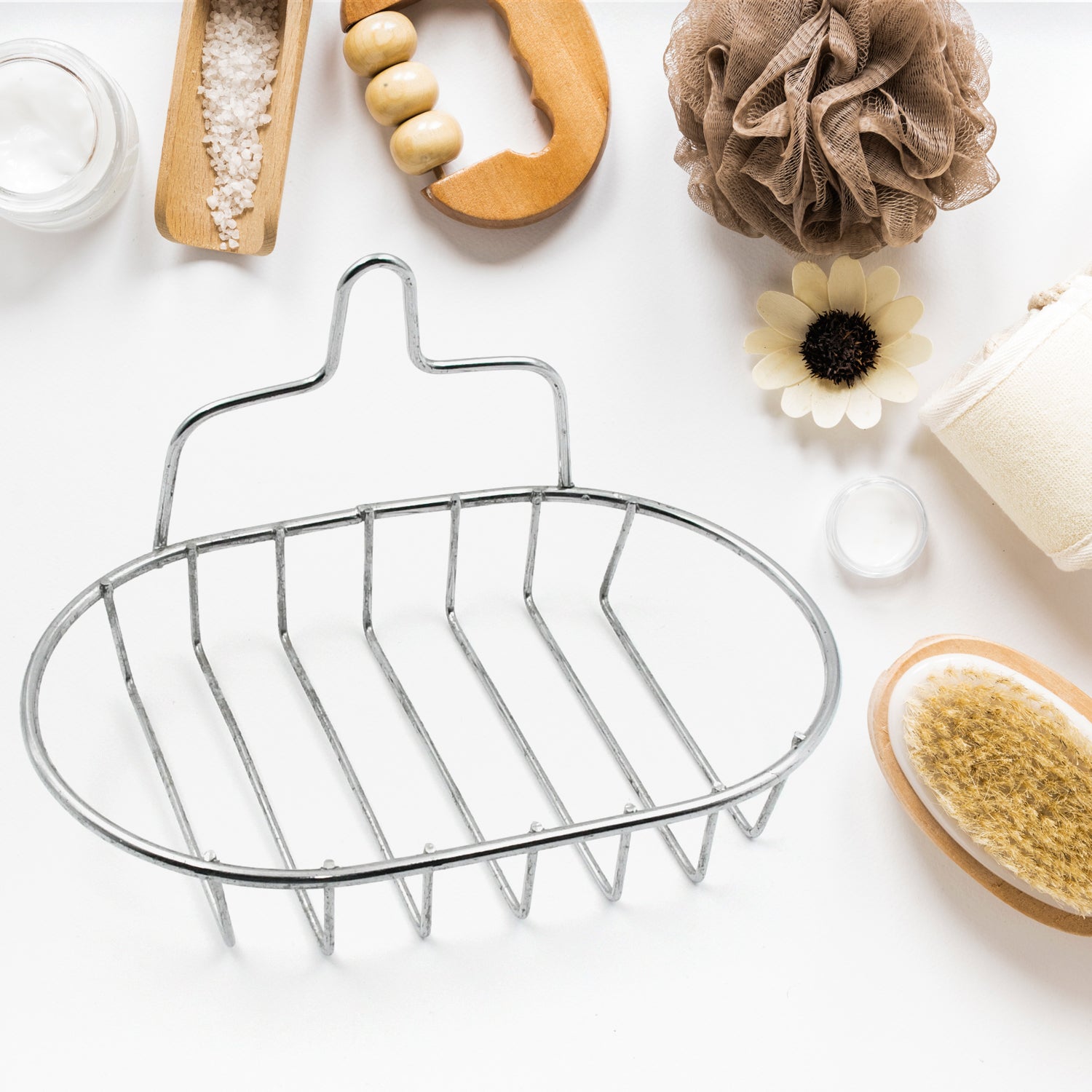 Kitchen, Bathroom Stainless Steel, Soap Dish Holder Wall Hanging Soap Storage Rack - Shivani Jaswal Kitchen, Bathroom Stainless Steel, Soap Dish Holder Wall Hanging Soap Storage RackÂÂ