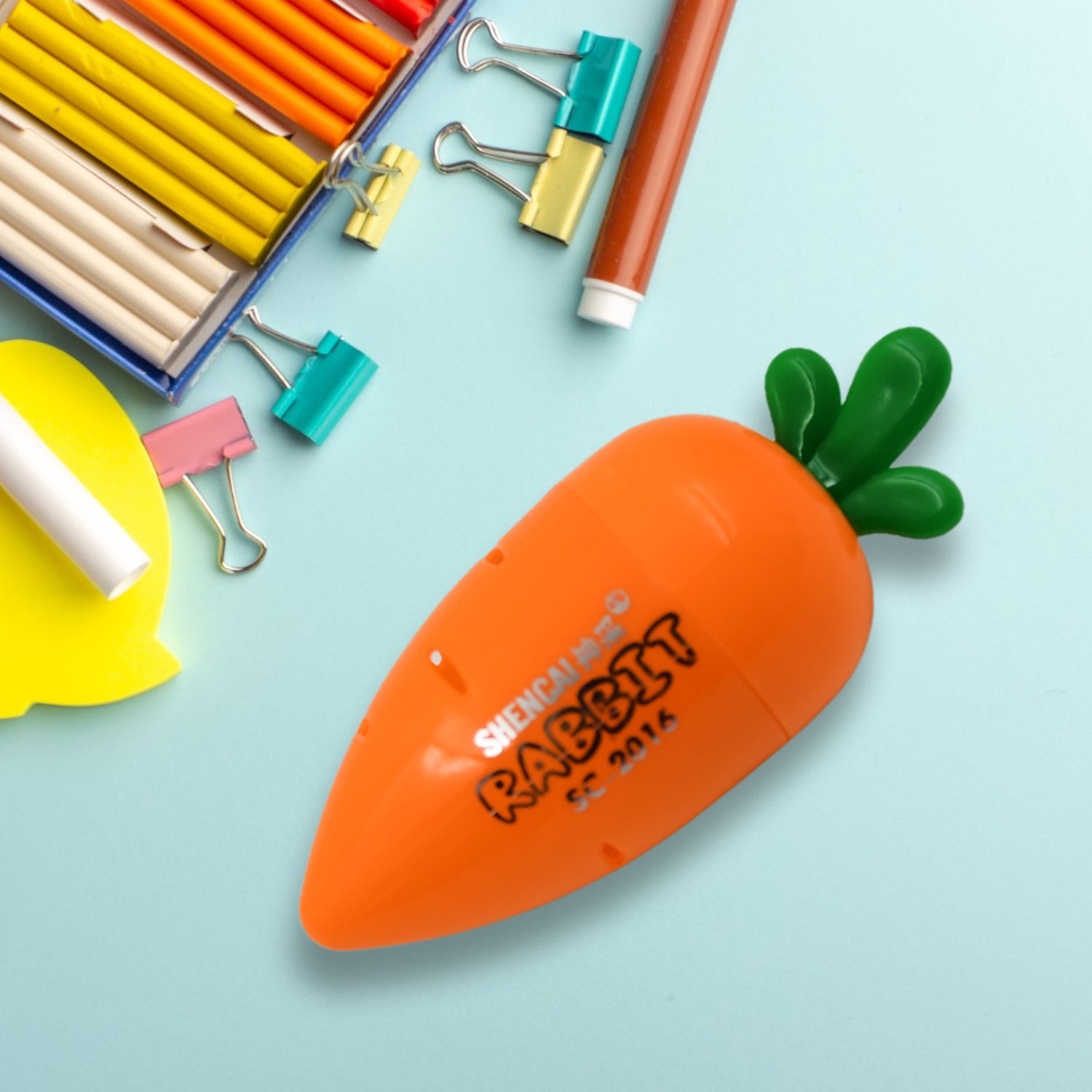 Student Pencil Sharpener Cartoon Simple Carrot Pencil Sharpener Suitable for Students, Children, School, Stationery (1 Pc) - Shivani Jaswal Student Pencil Sharpener Cartoon Simple Carrot Pencil Sharpener Suitable for Students, Children, School, Stationery (1 Pc)