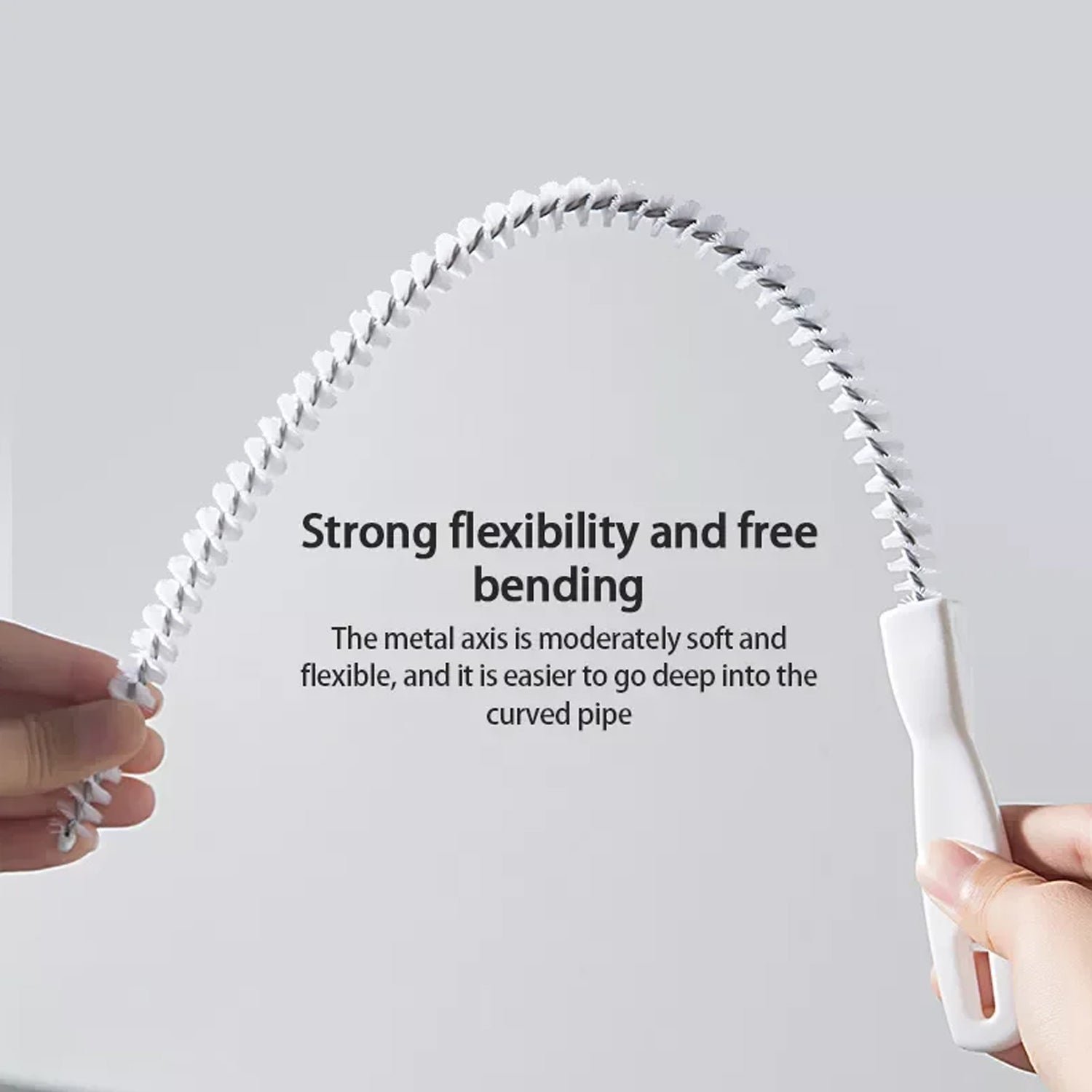 One Tool for All Drains! Kitchen, Sink, Shower Clog Remover (47cm) - Shivani Jaswal One Tool for All Drains! Kitchen, Sink, Shower Clog Remover (47cm)