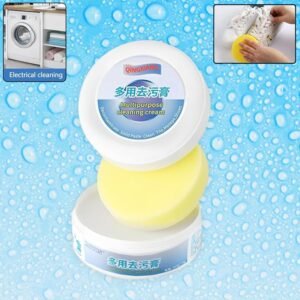 Shoe Cleaning Cream Ã¢â‚¬â€œ Stain Remover for Sneakers, White Rubber Sole & Polish (260g)