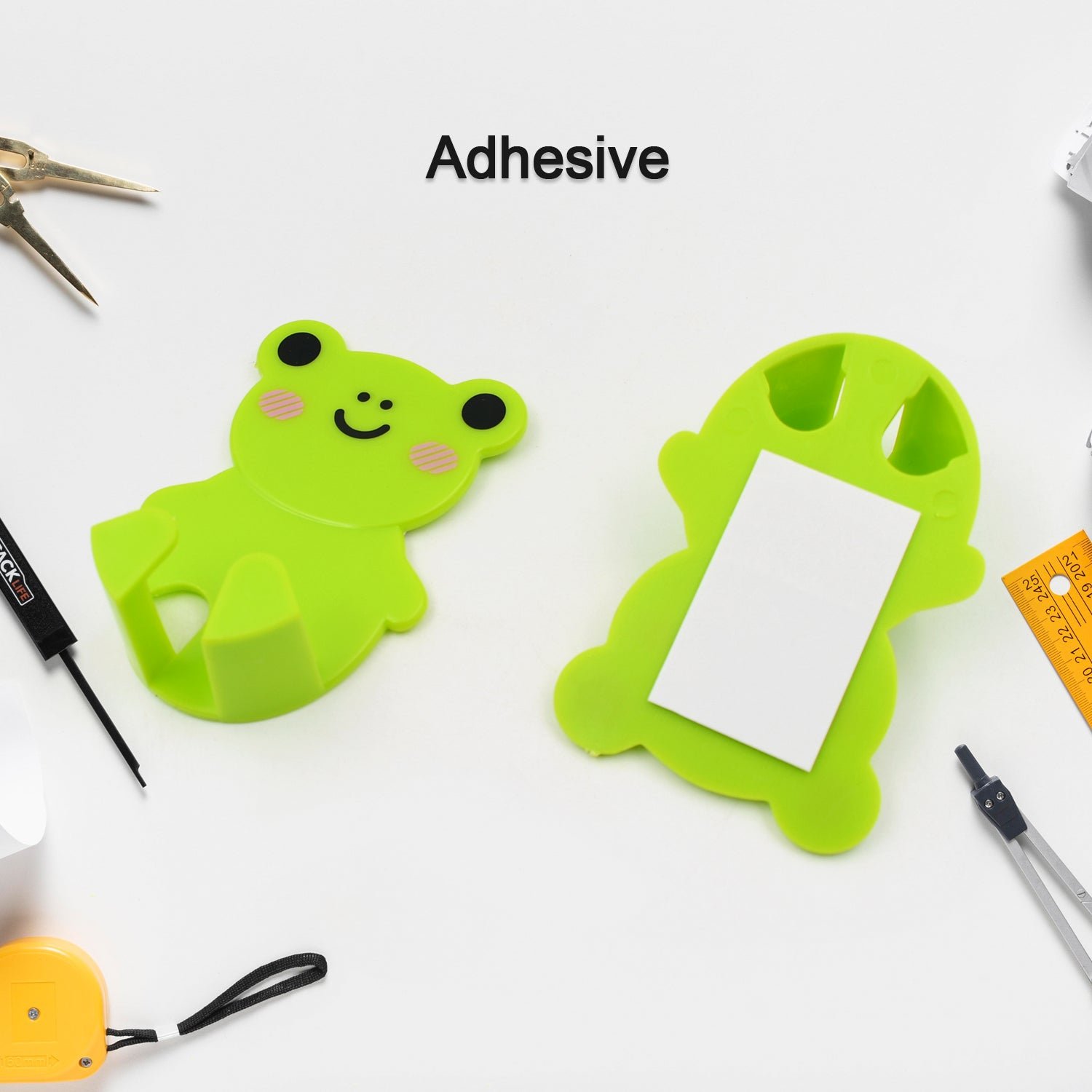 Plastic Adhesive Cable & Socket Holder – 2-Piece Set for Office, Home & Restaurant - Shivani Jaswal Plastic Adhesive Cable & Socket Holder – 2-Piece Set for Office, Home & Restaurant