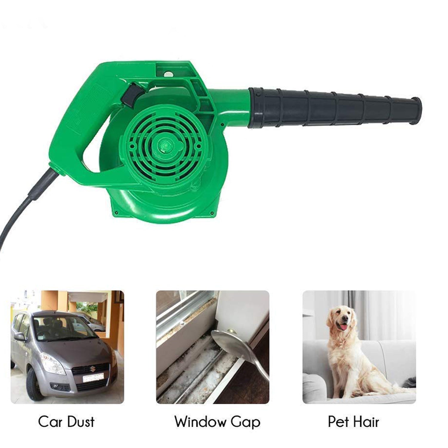 650V Blower Portable Rifel Range Portable Air Blower – 350W, 2.3m³/min, 13000 RPM, Green - Shivani Jaswal 650V Blower Portable Rifel Range Portable Air Blower – 350W, 2.3m³/min, 13000 RPM, Green